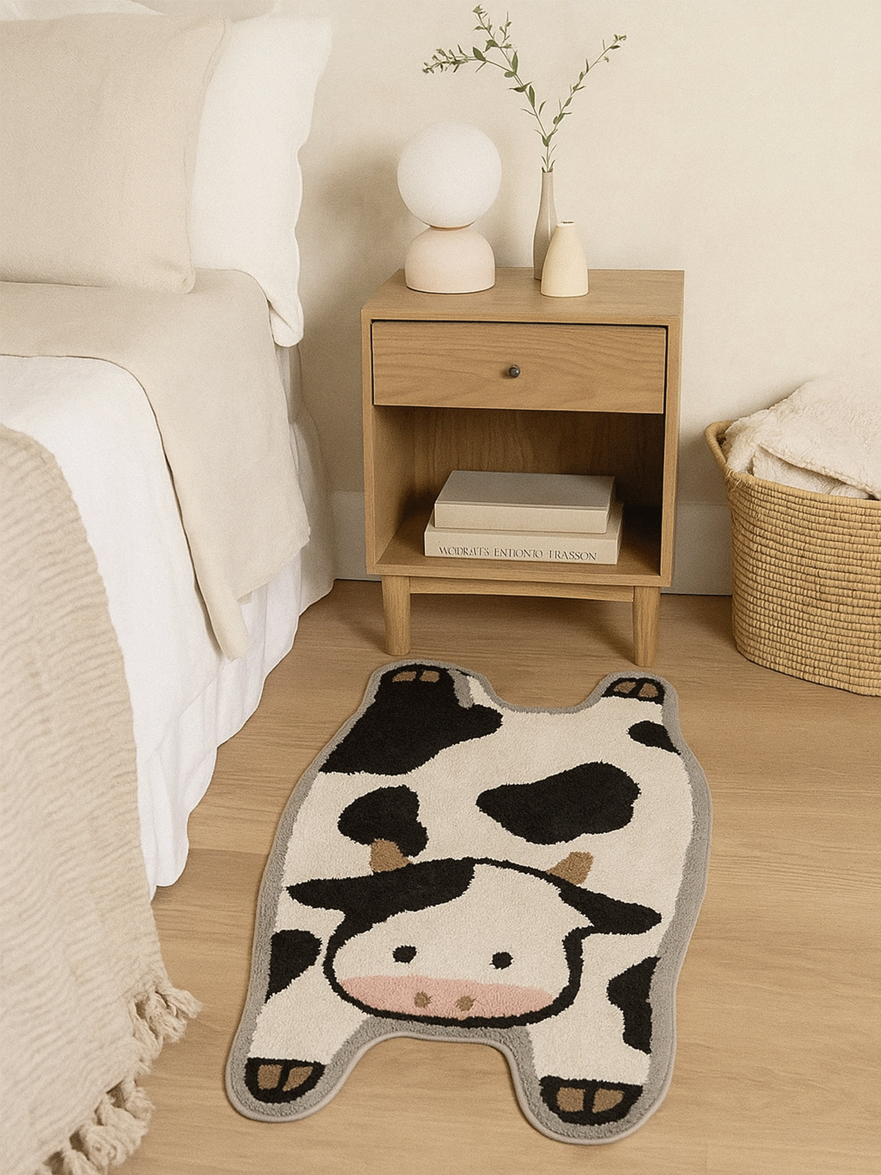 Cute Caw flat Custom Rug