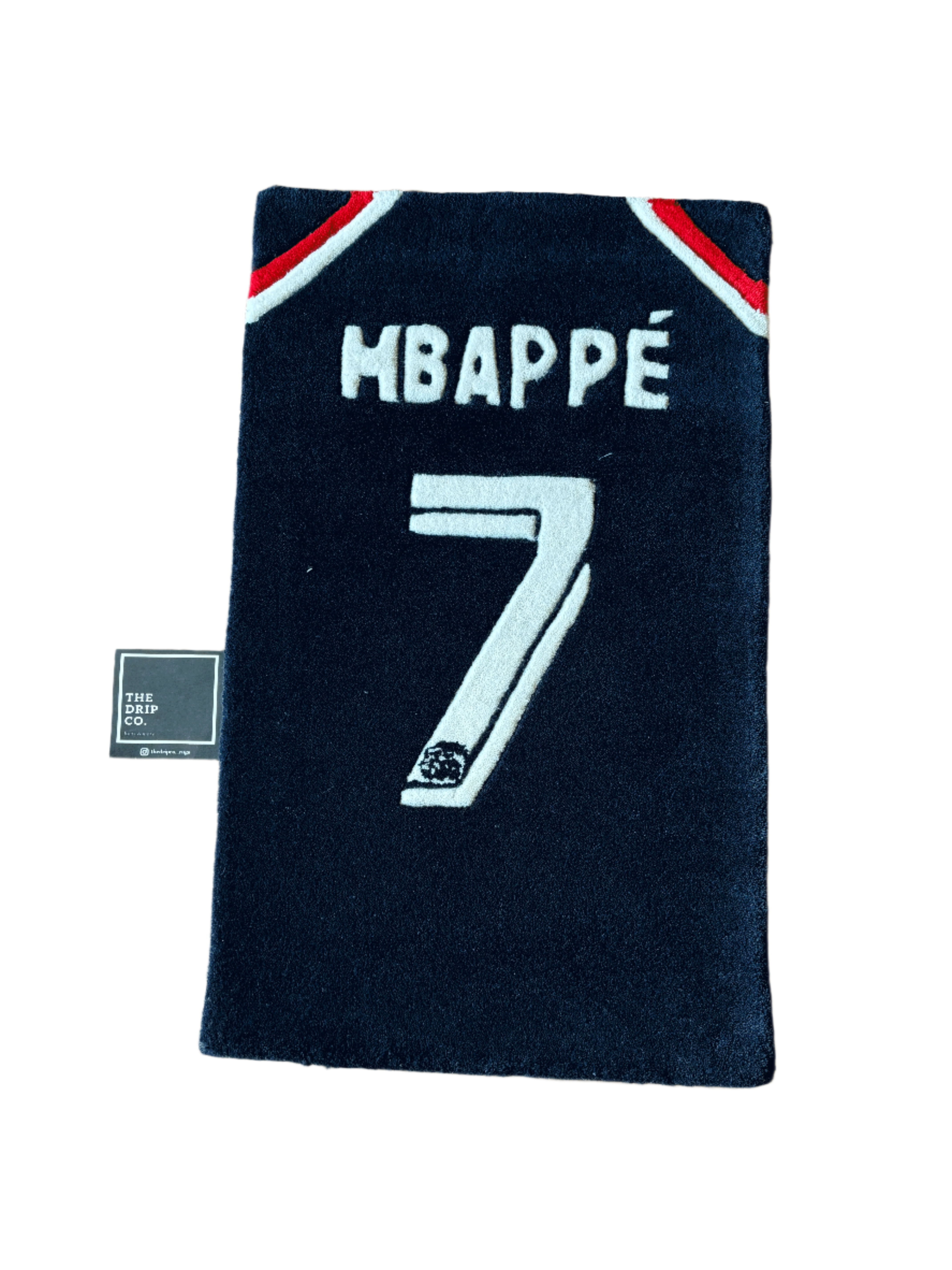 Mbappé PSG jersey Custom Rug