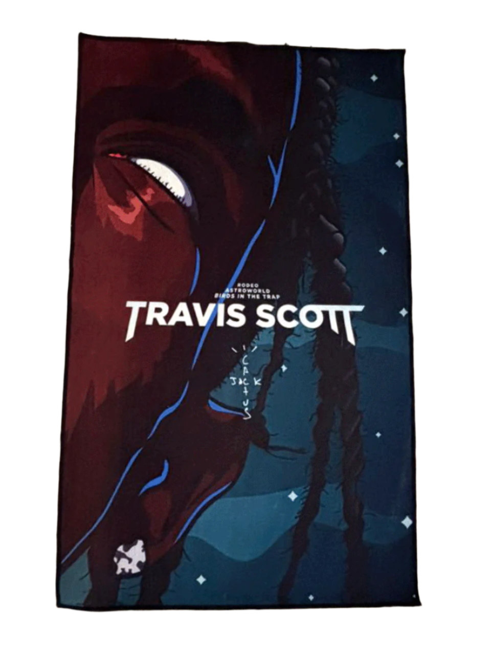Travis Scott Printed Washable Custom Rug