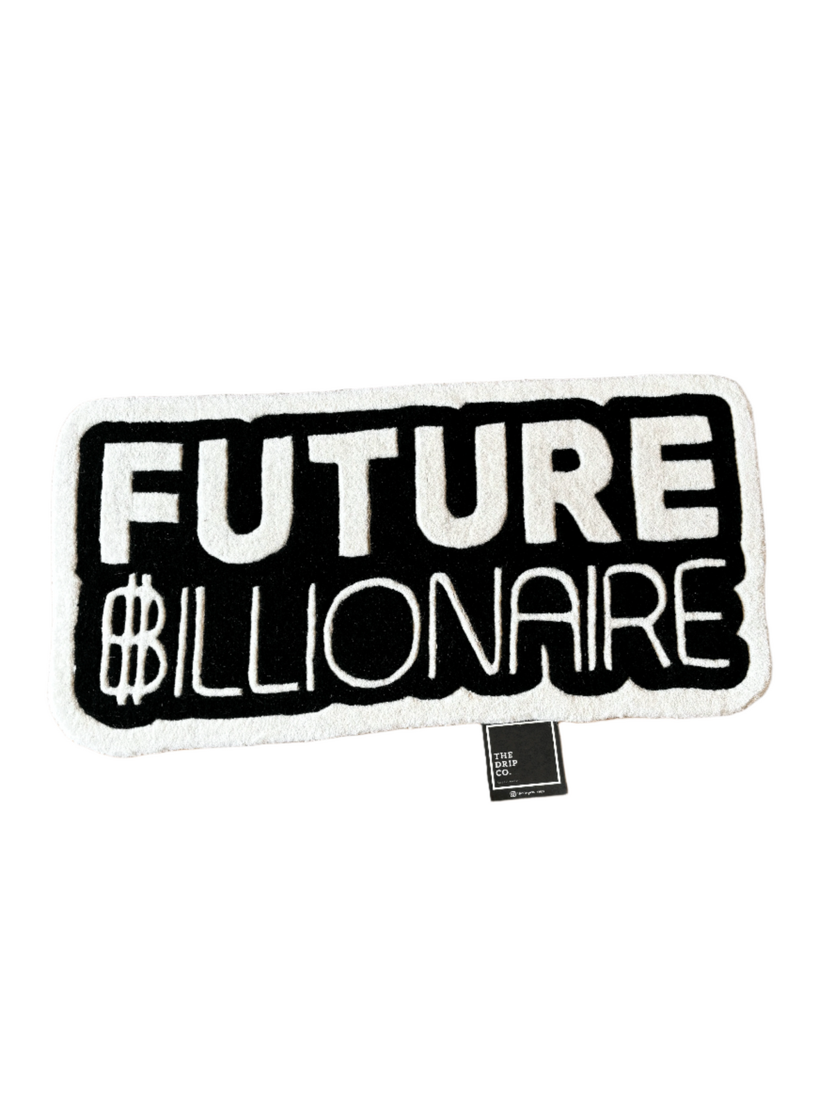 Future billionaire Hand tufted Custom Rug
