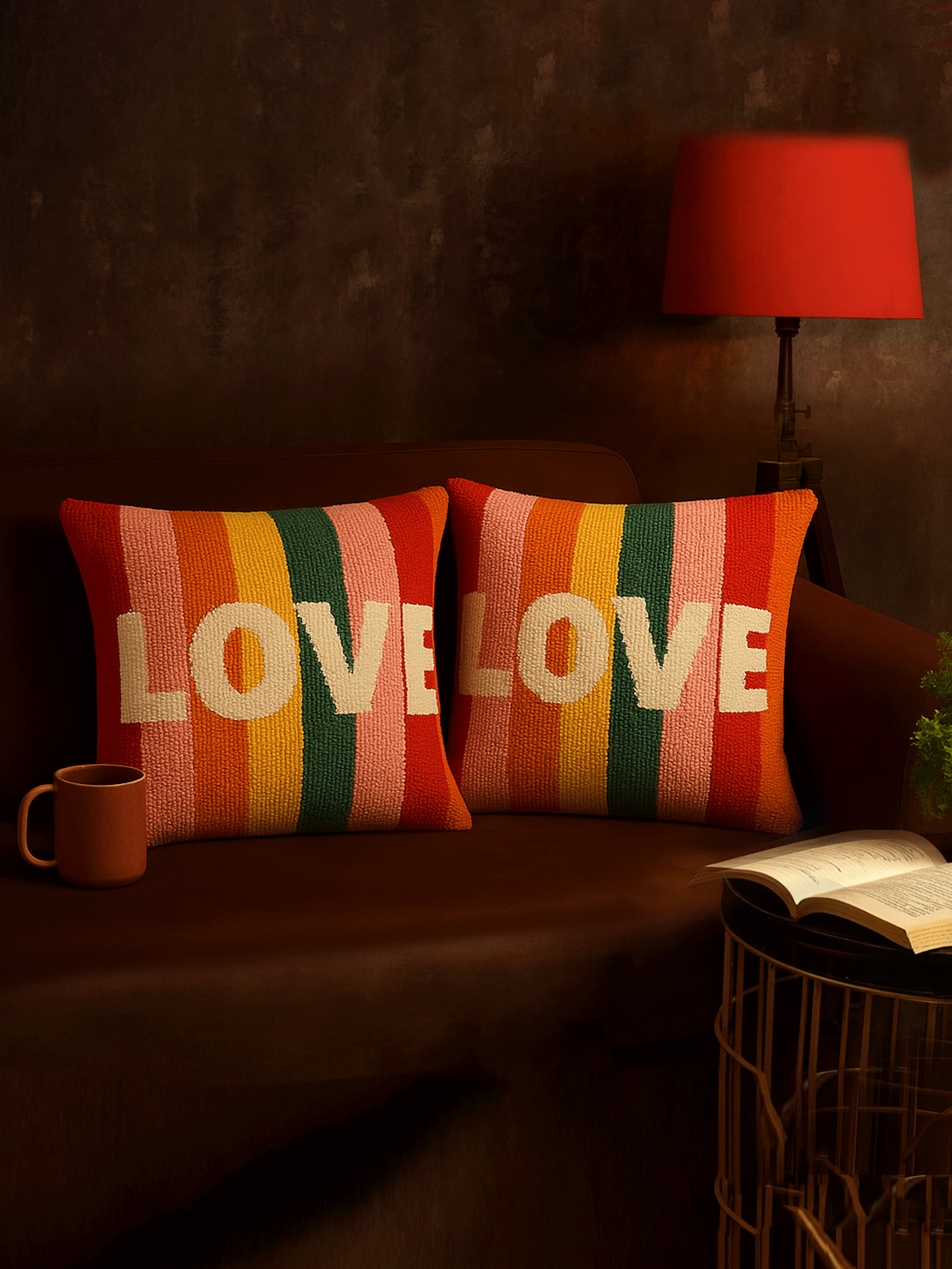 Love cushion cover