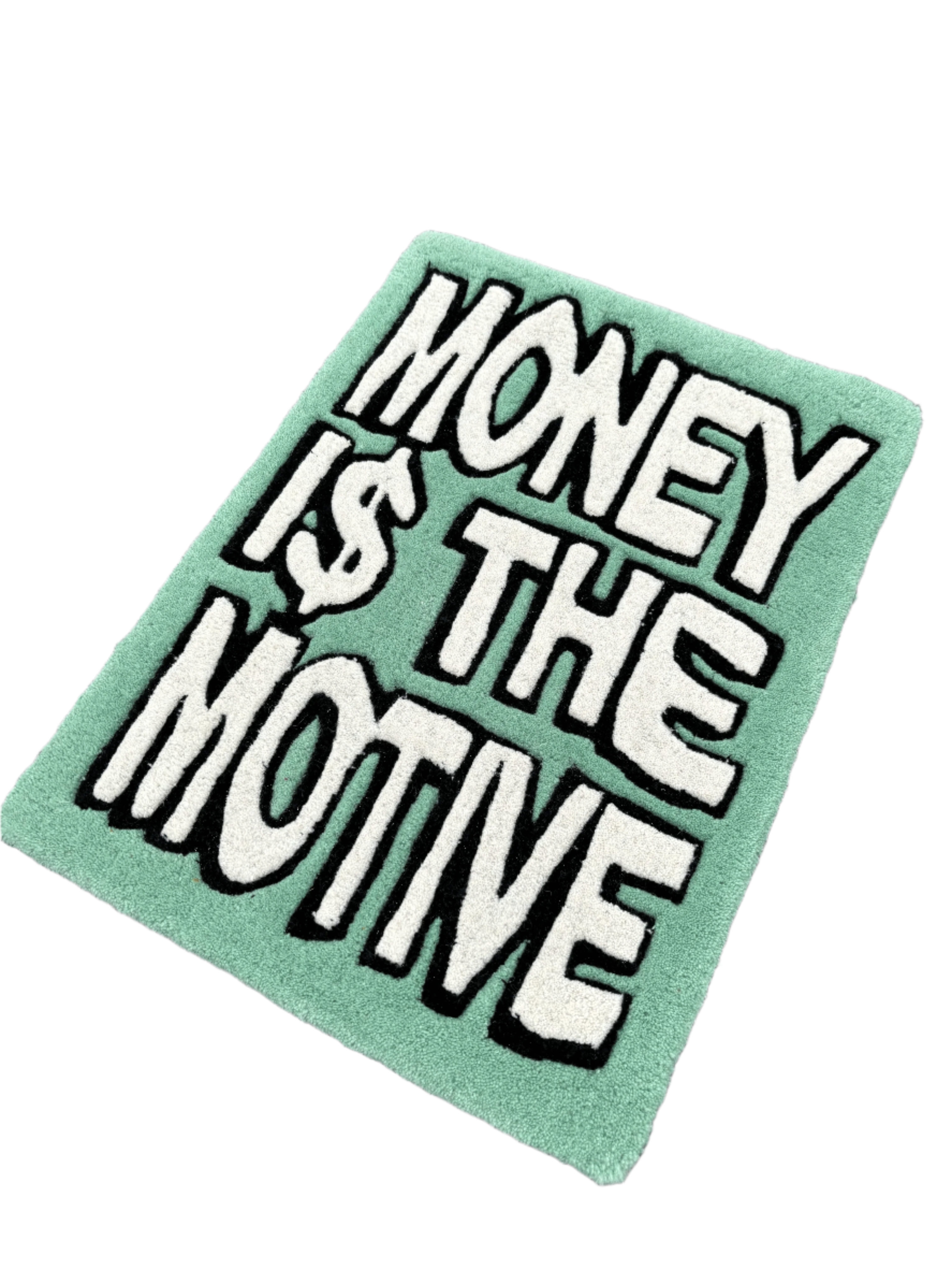 Money is the Motive Custom Rug