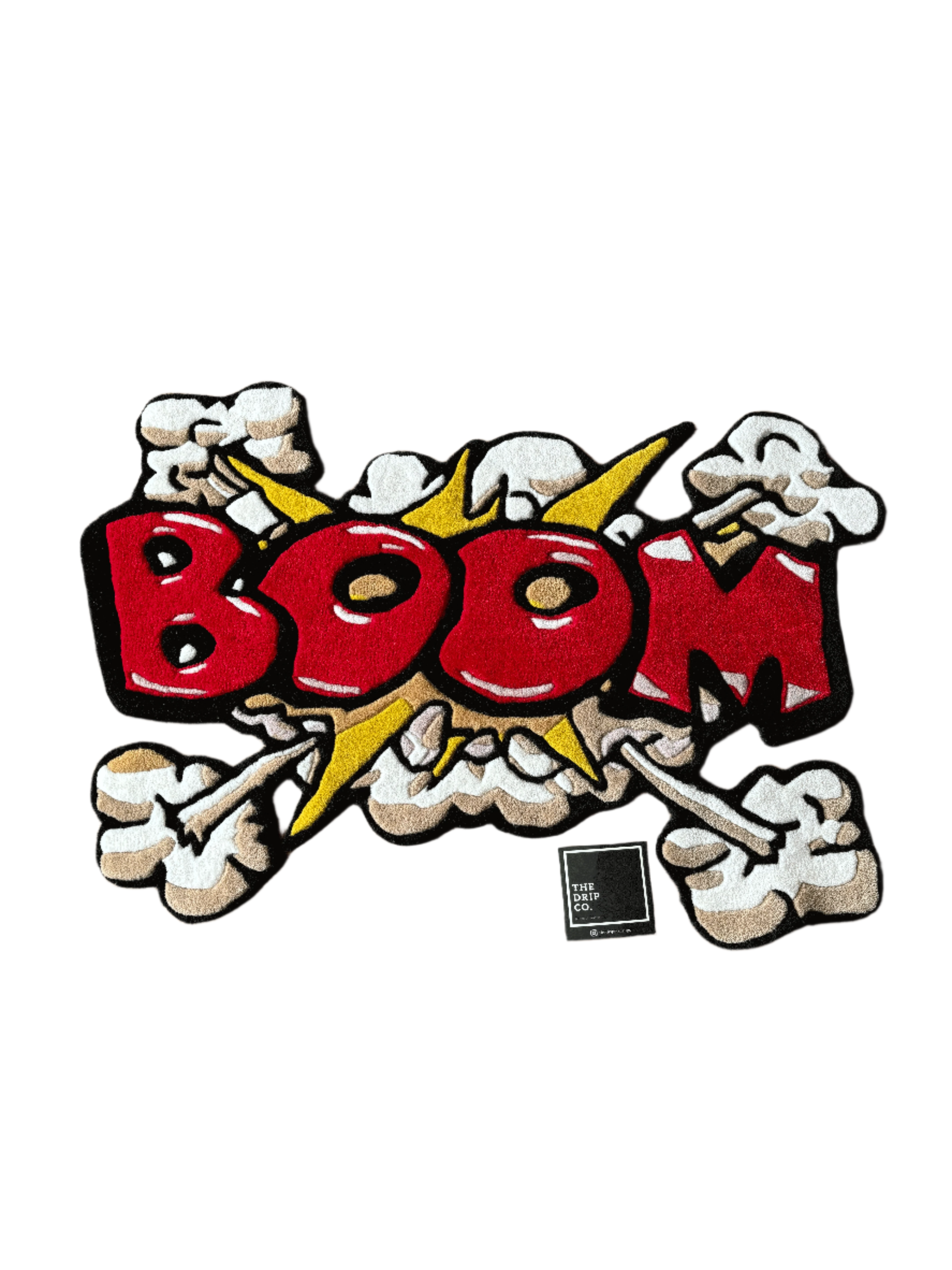 Boom Explosion Hand Tufted Custom Rug