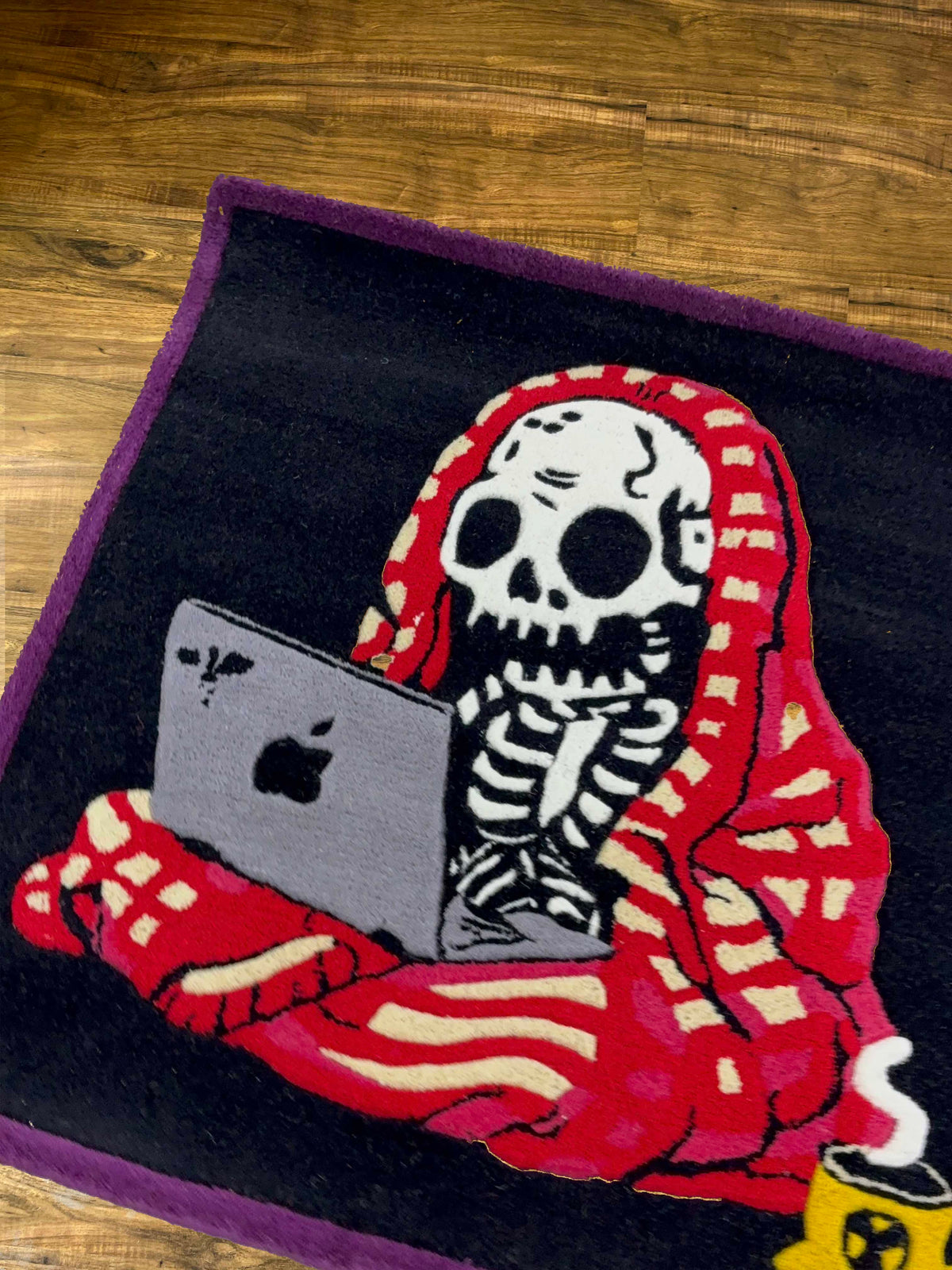 Skull working Hand Tufted Custom Rug