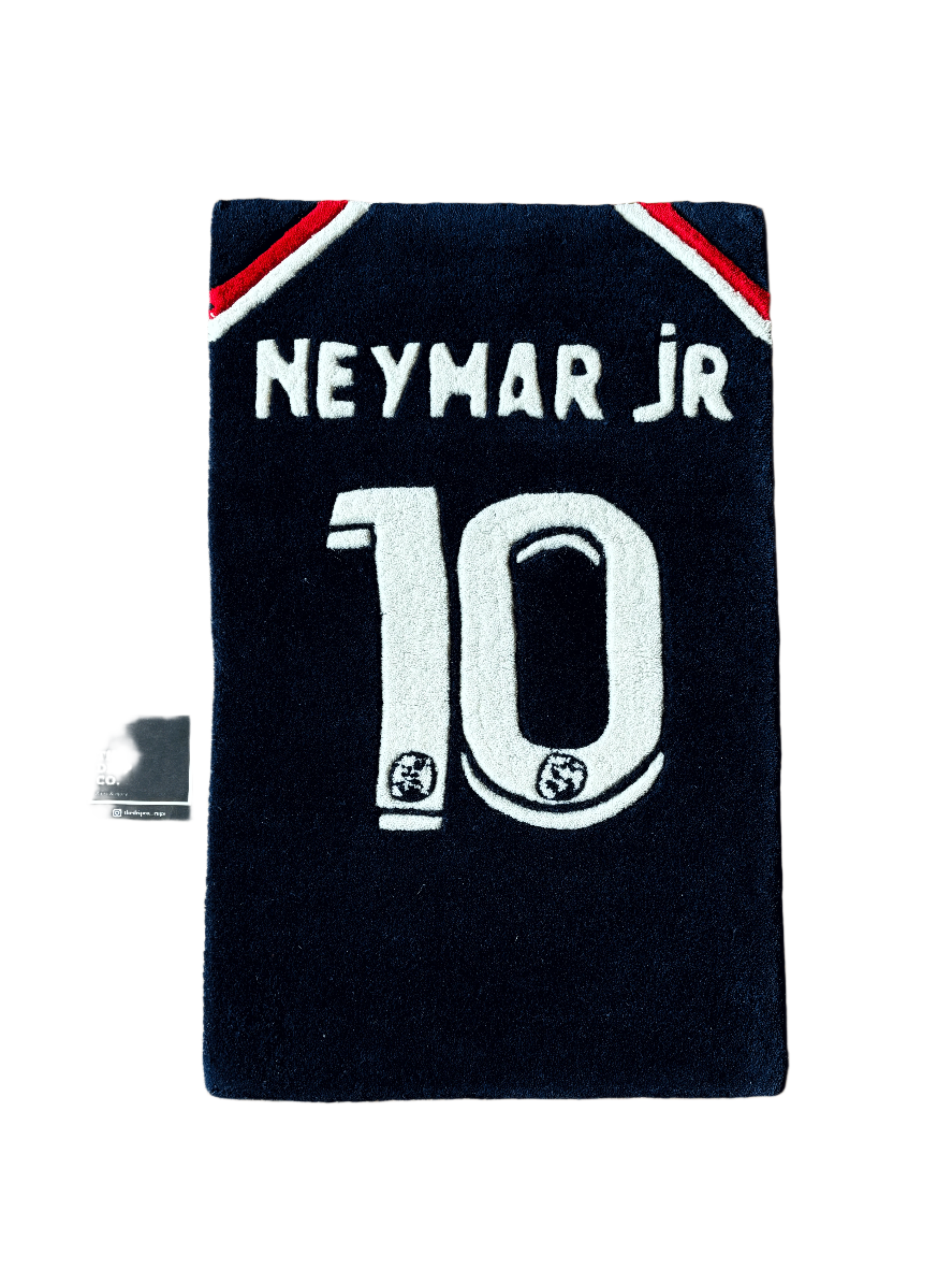 Neymar Jr PSG jersey Custom Rug