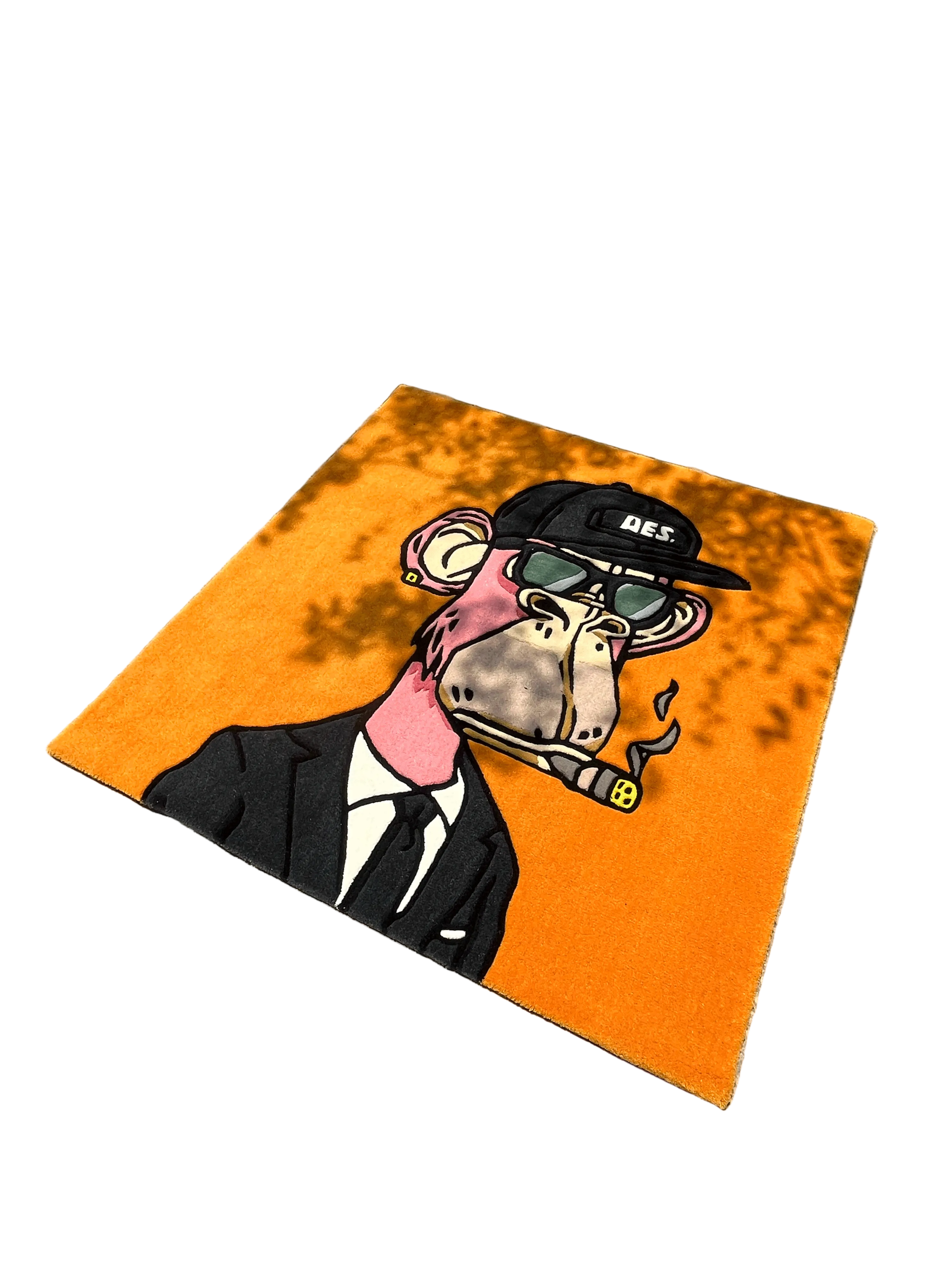 Monkey Business Bored Ape - NFT - Hand Tufted Custom Rug