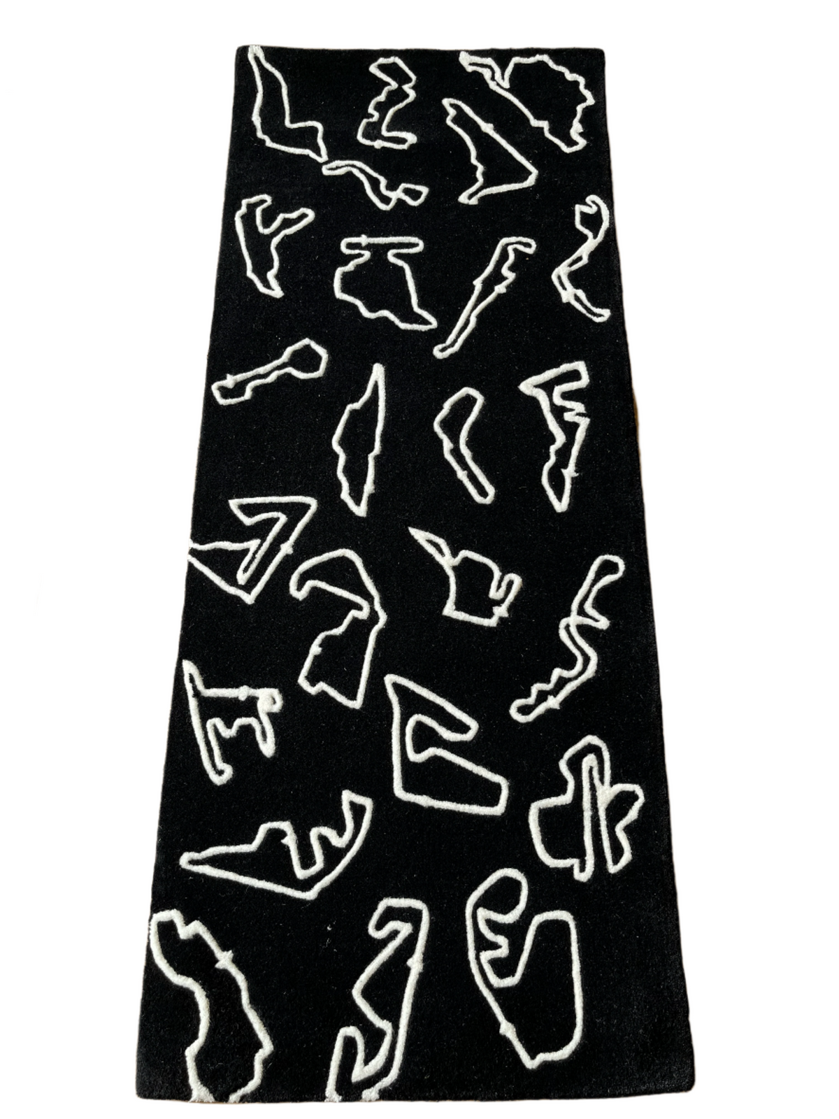 F1 Racing Circuits around the Globe Custom Rug