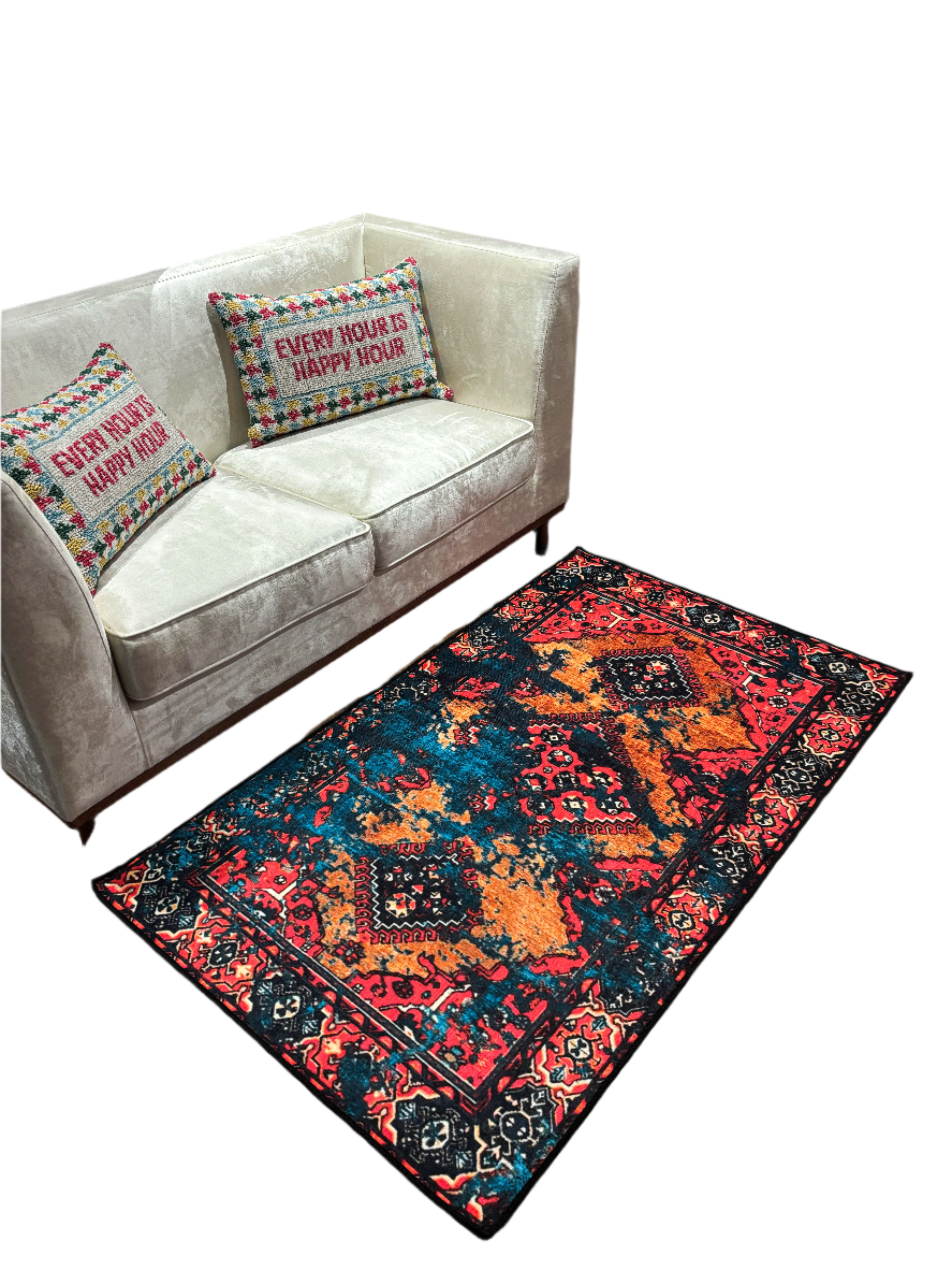 Traditional design Washable Custom Rug