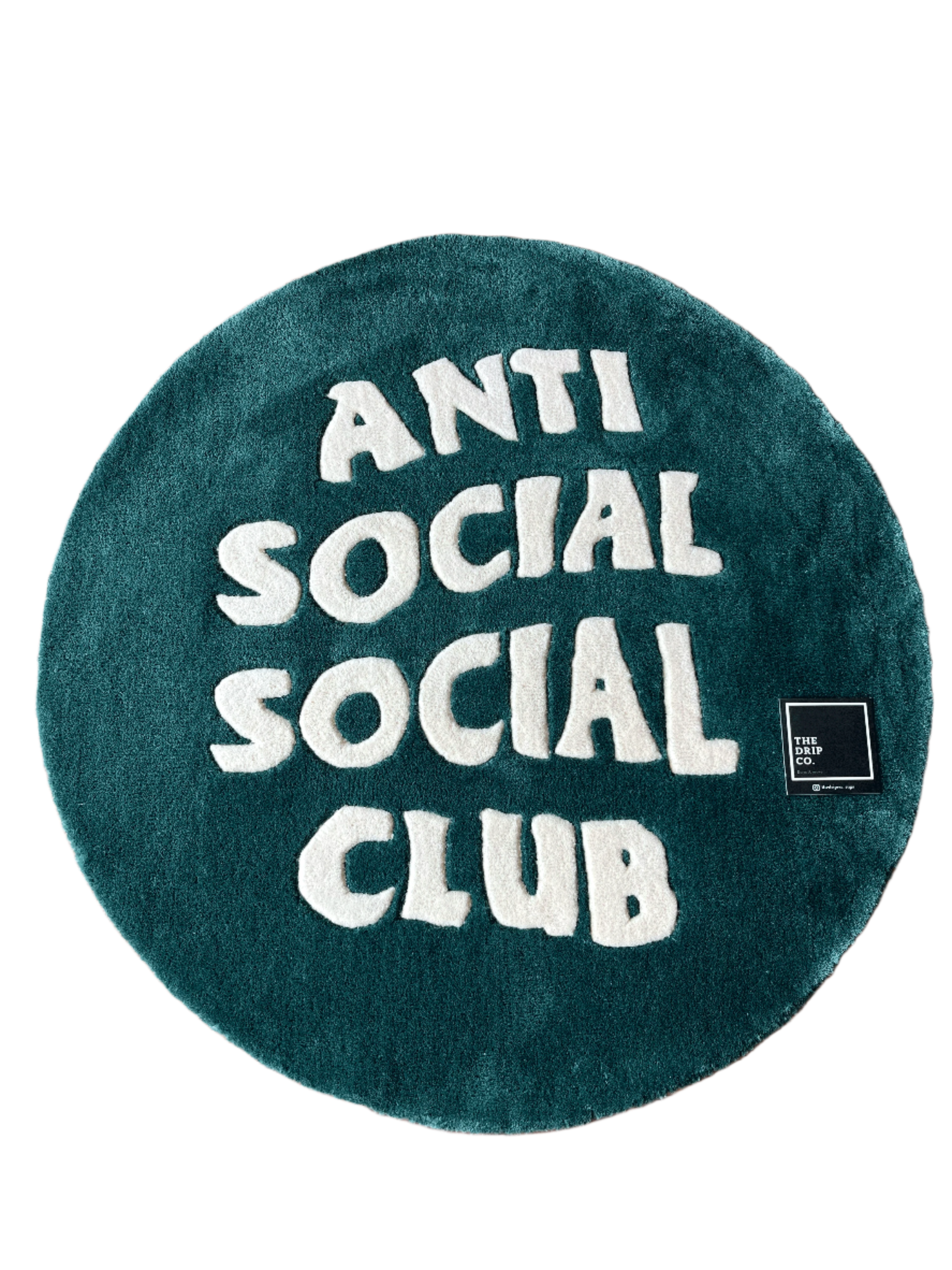 Anti-Social Social Club Hand Tufted Custom Rug by The Drip Co.