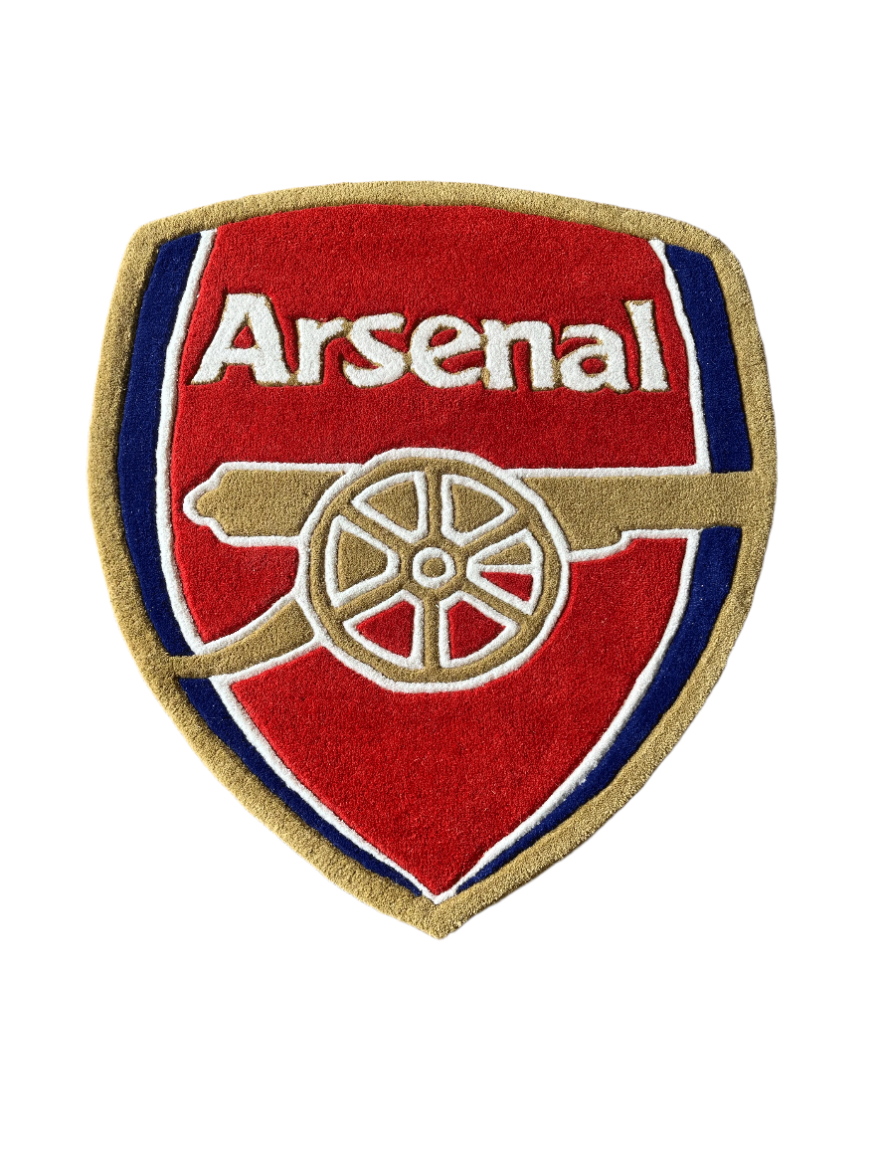 Arsenal Football Club Hand Tufted Custom Rug by The Drip Co.