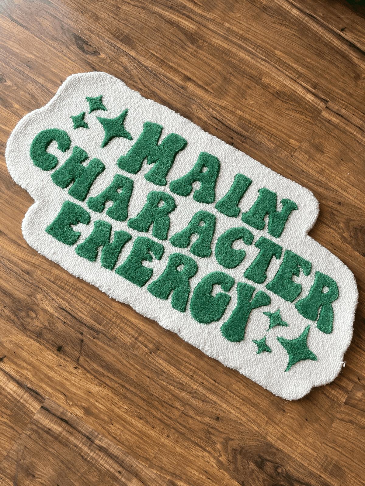 Main Character Energy Hand tufted Custom Rug