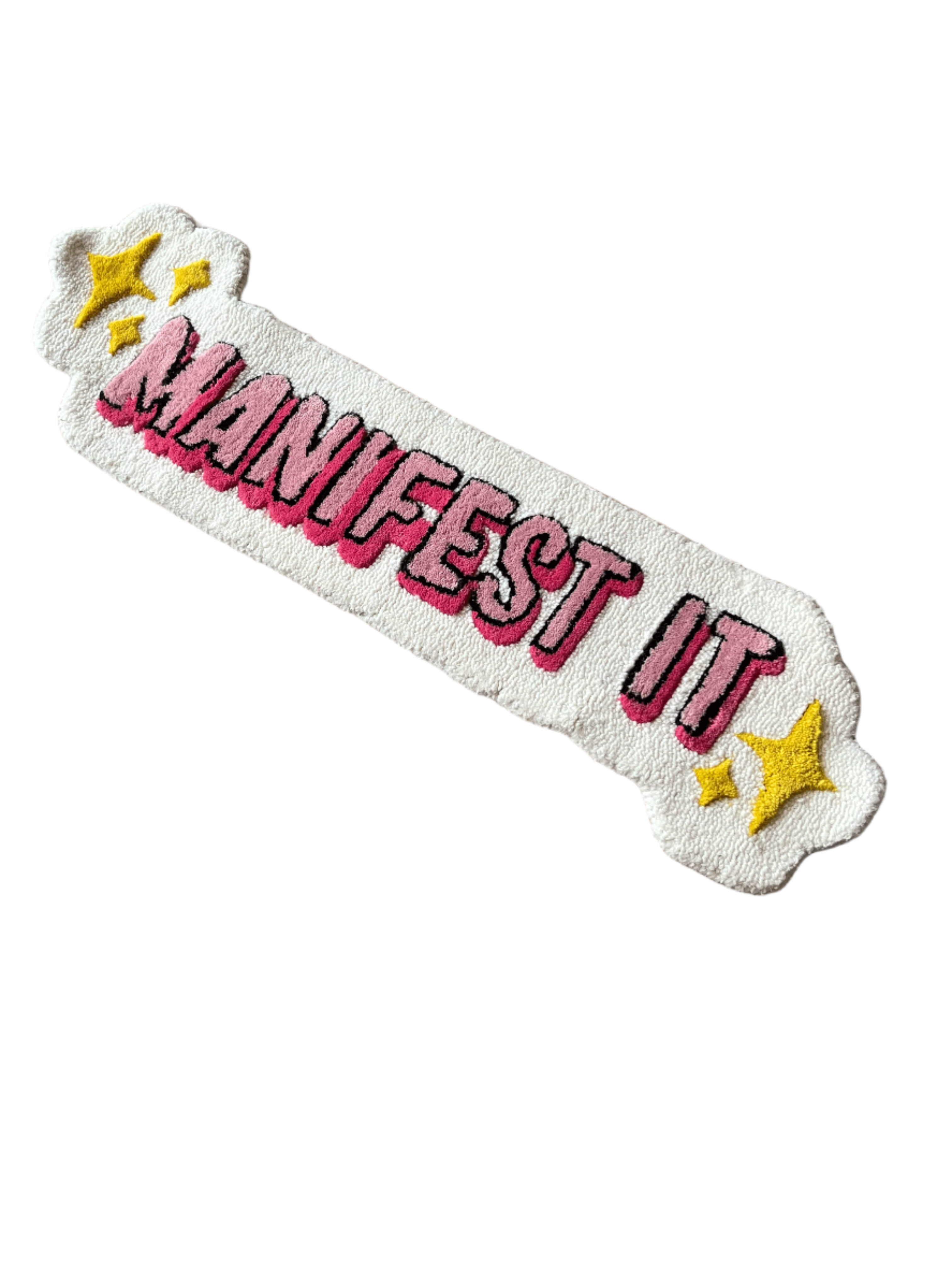 Manifest It Custom Rug
