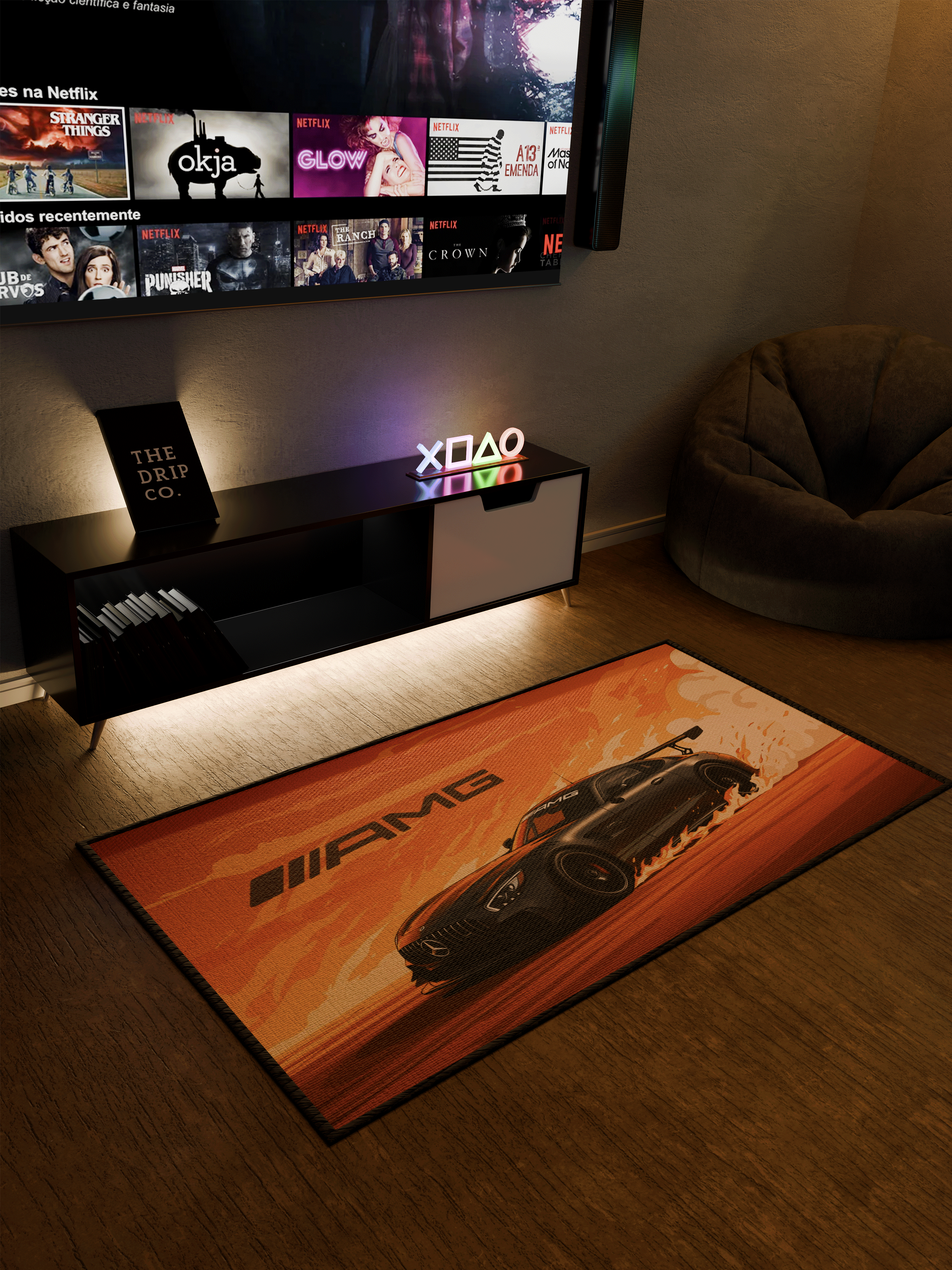 AMG Washable Custom Rug