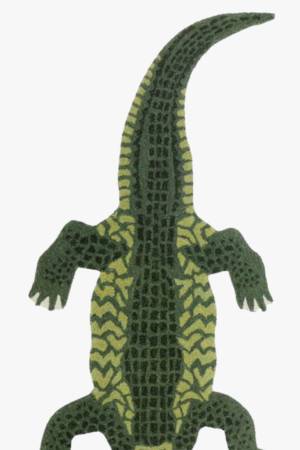 Crocodile flat Custom Rug