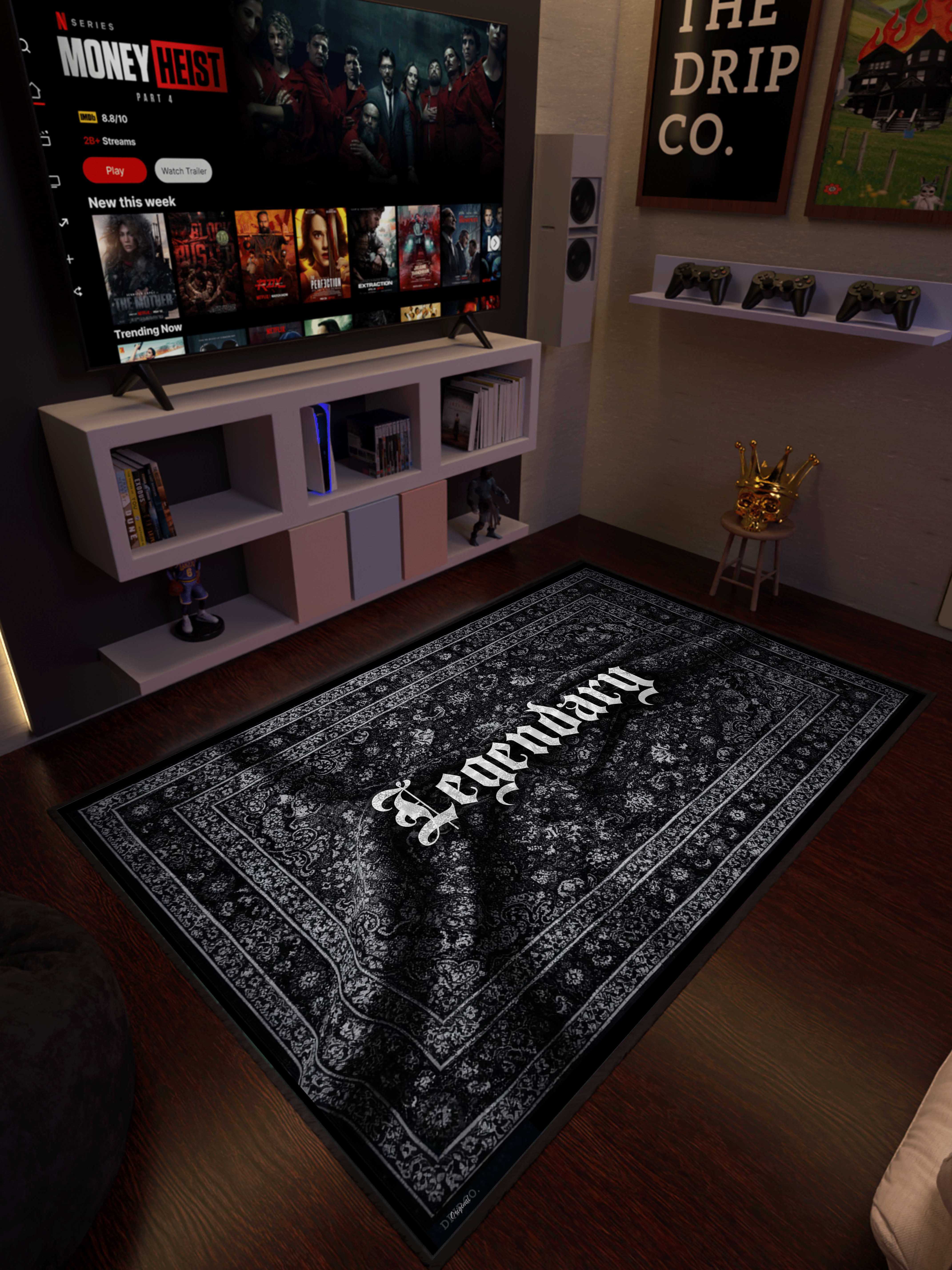 Legendary traditional design Washable Custom Rug