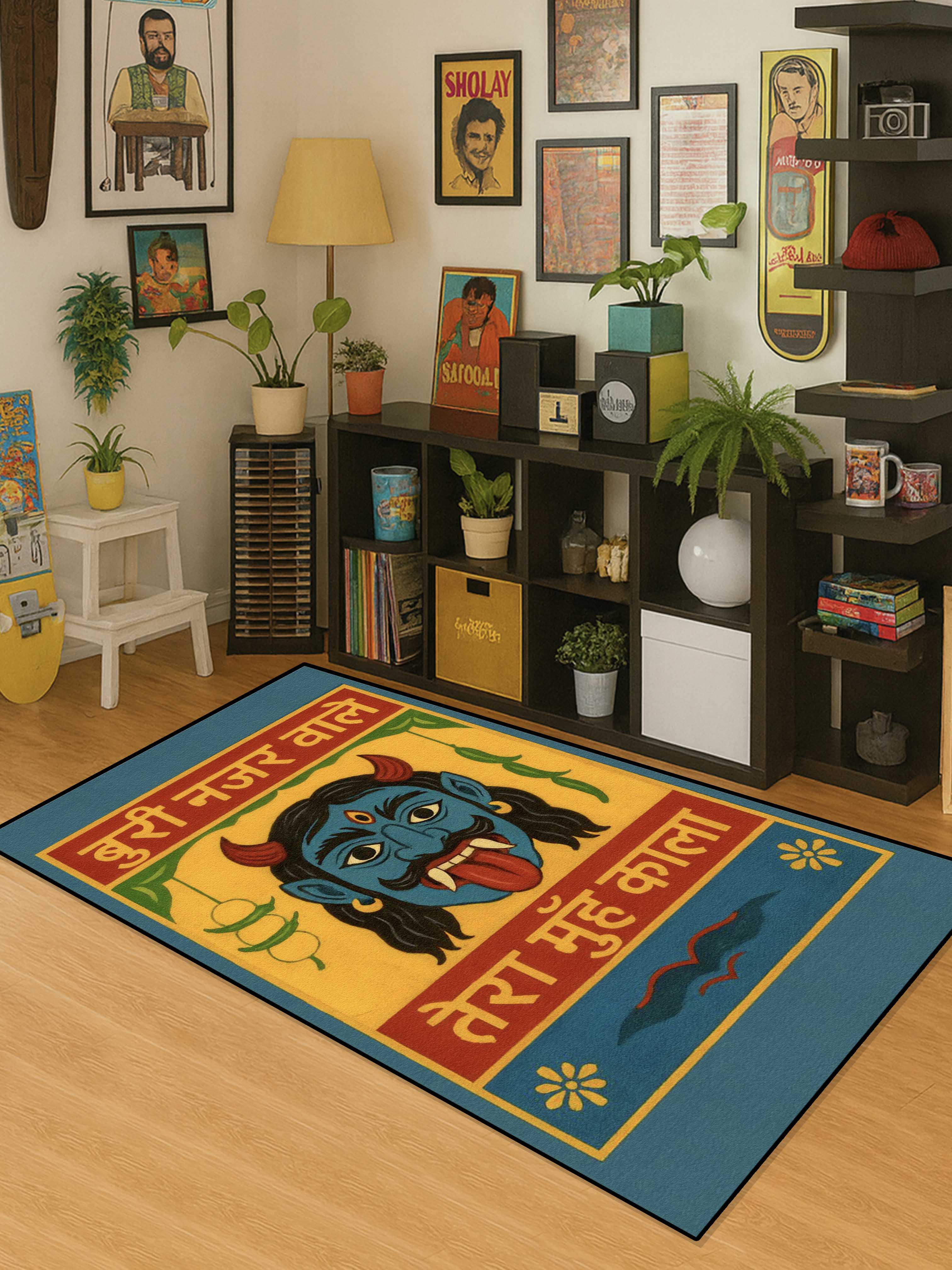 Buri Nazar vale Washable Custom Rug