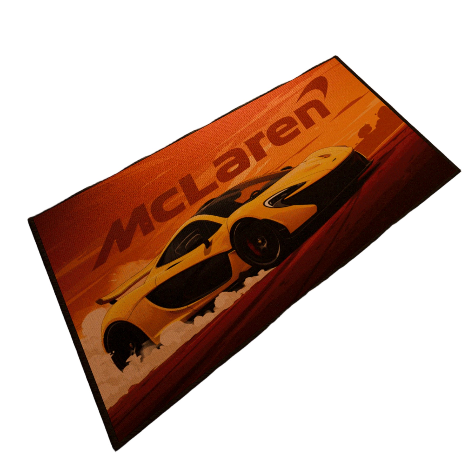 McLaren inspired Washable Custom Rug