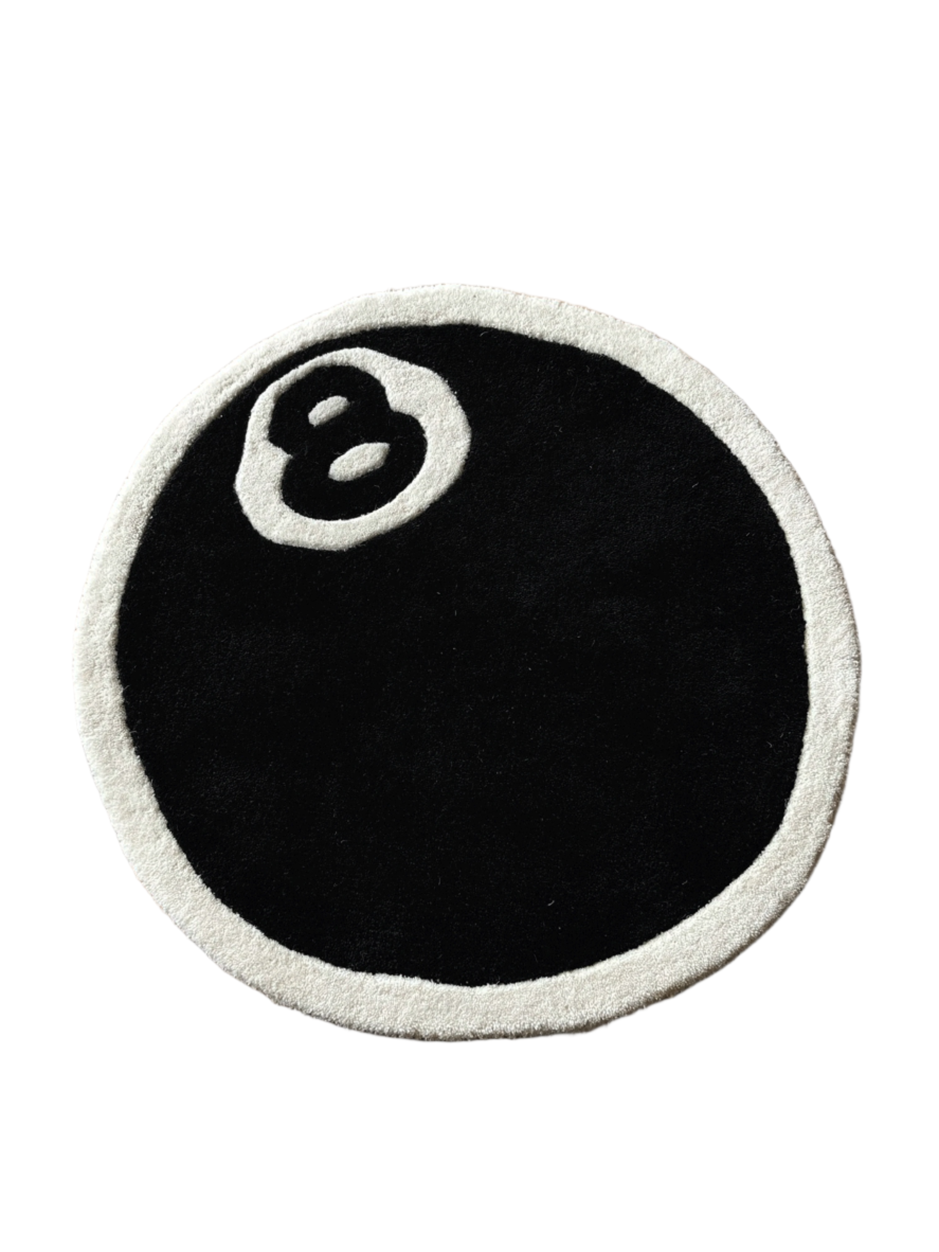 8 Ball Hand Tufted Custom Rug by The Drip Co.