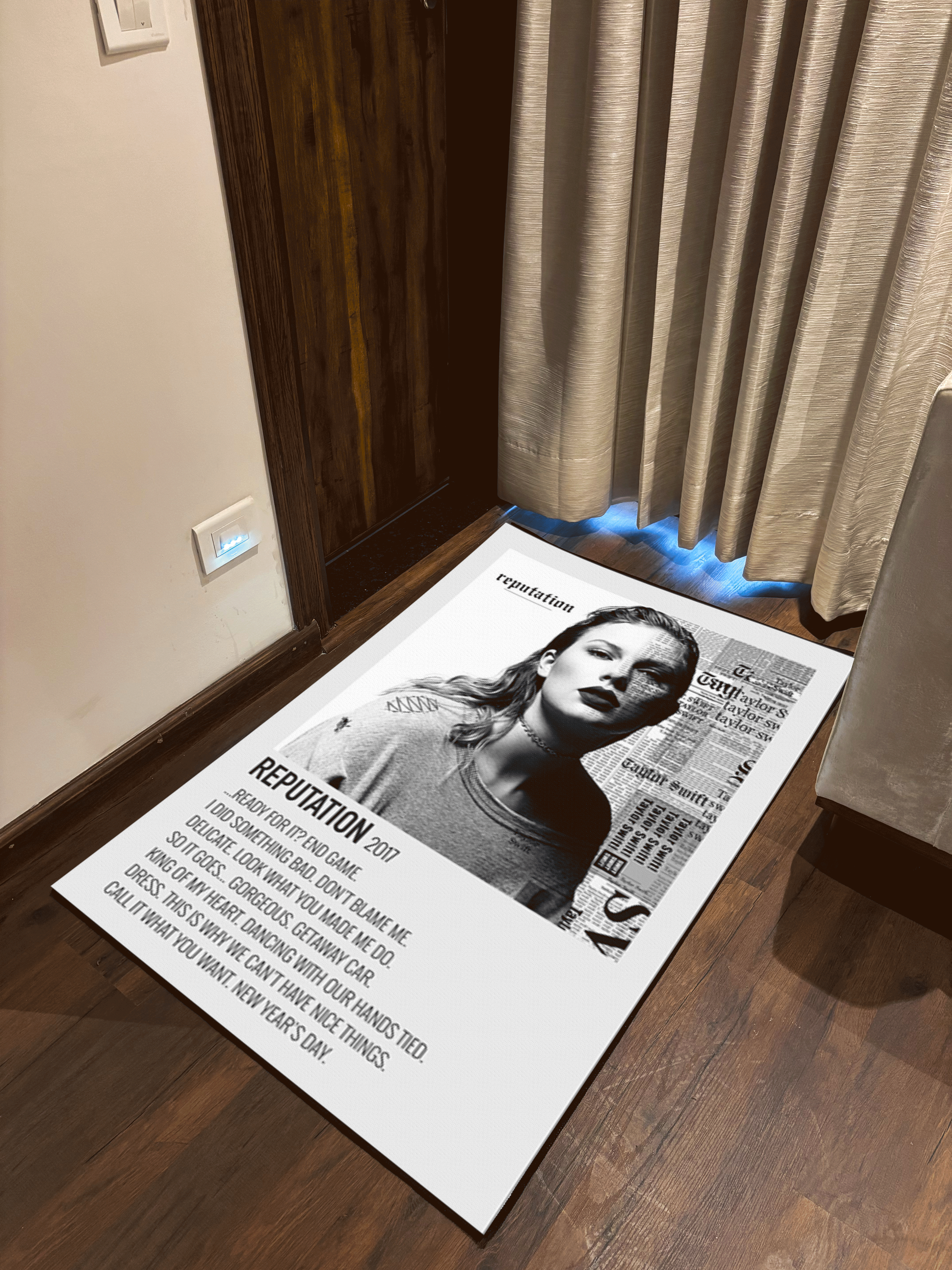 Music Album Custom Rug