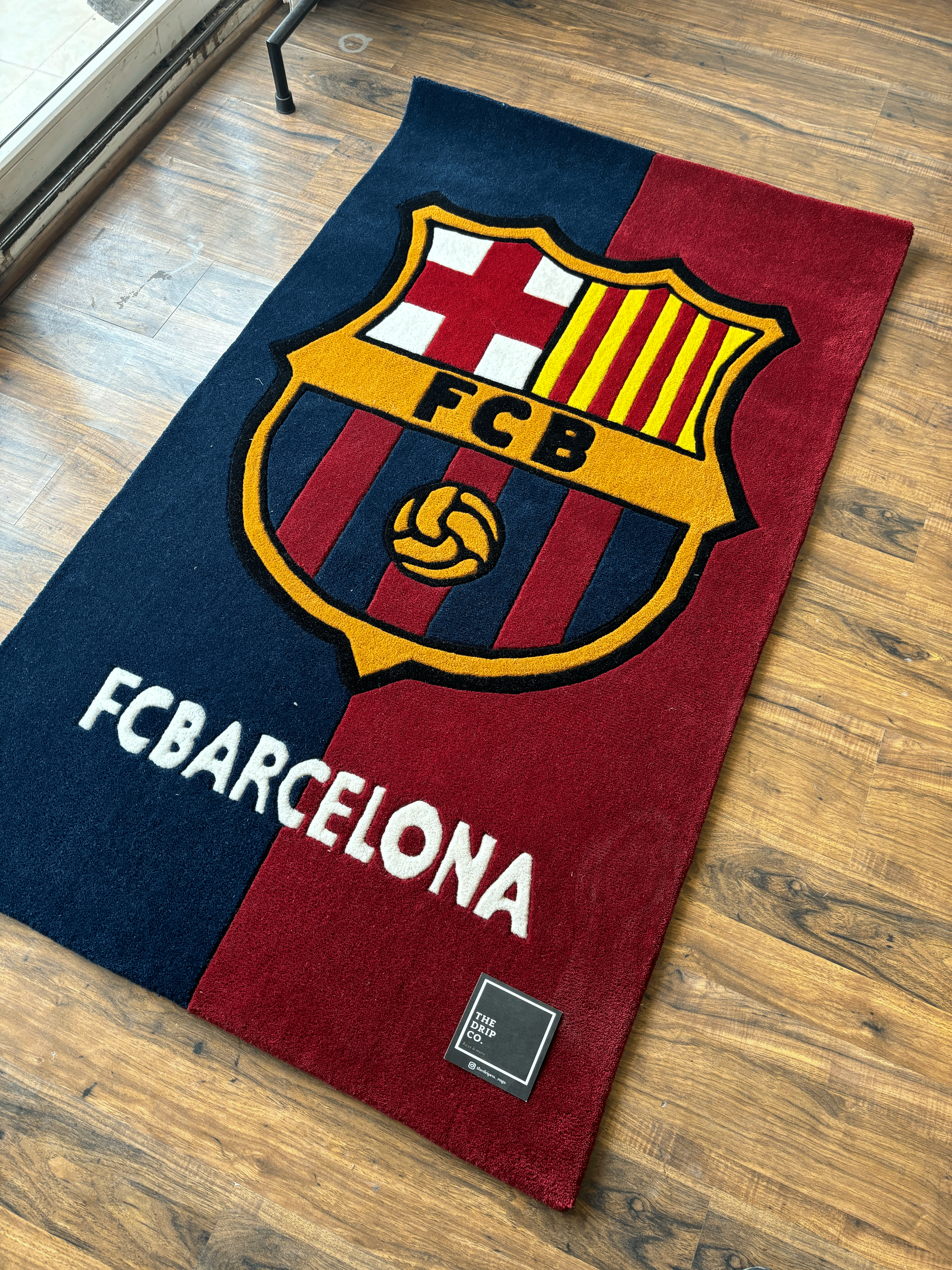 Barca Logo Custom Rug