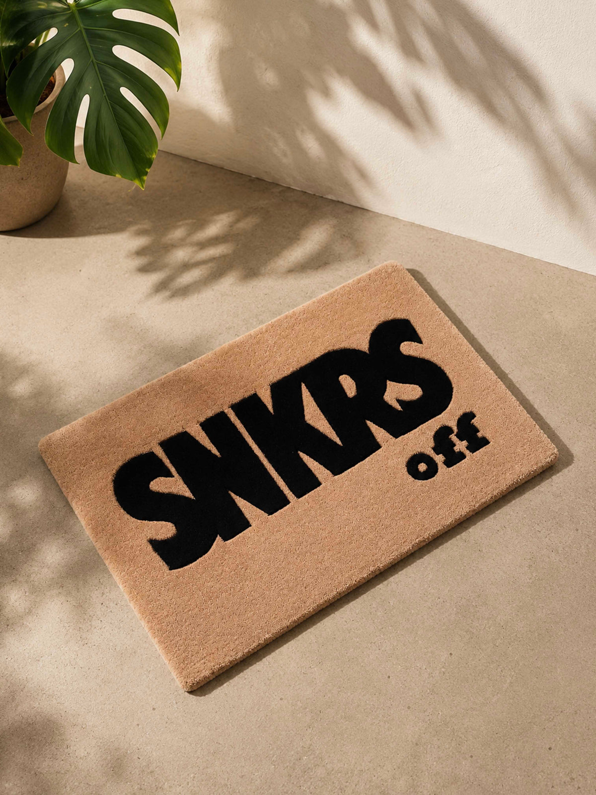 Sneakers Off Hand Tufted Rug