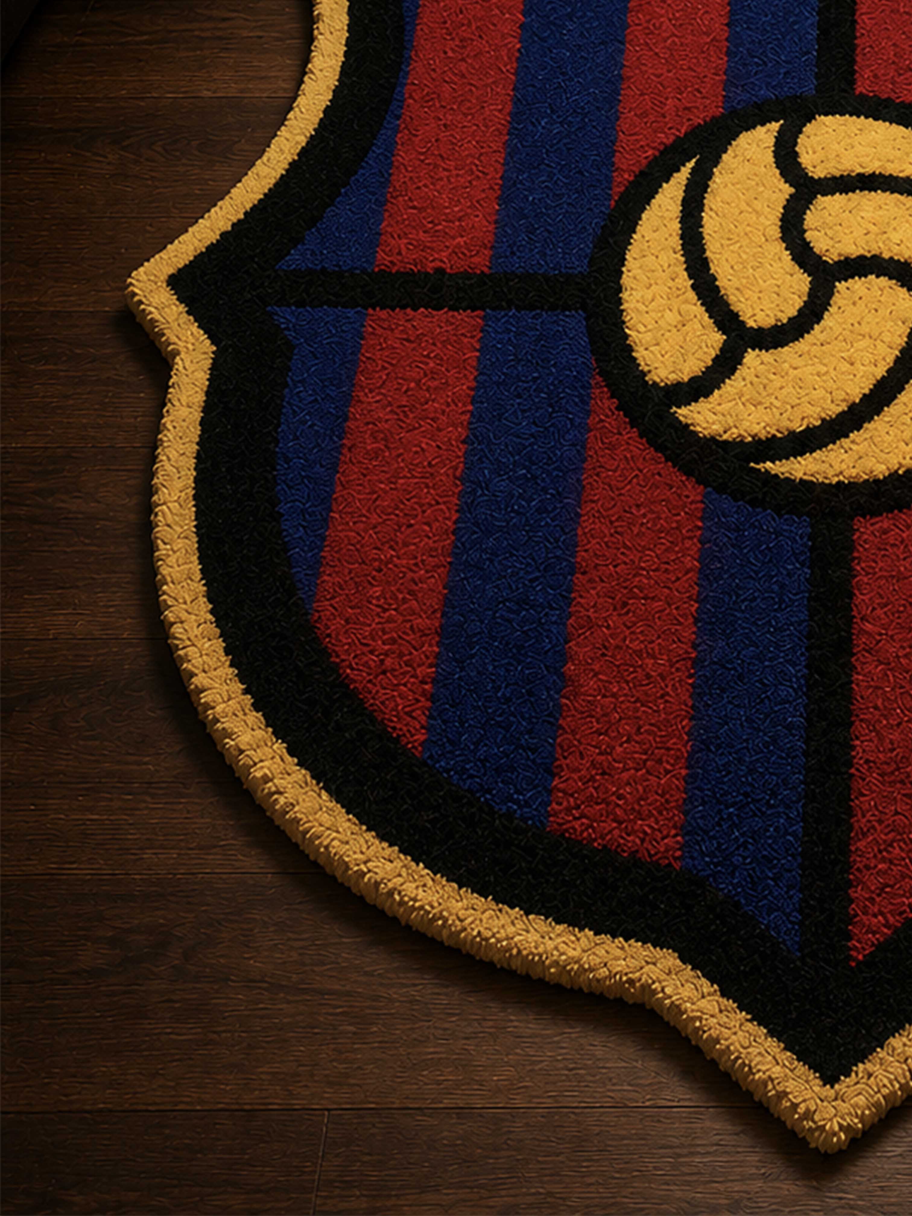 Barsa fan art Football Club hand tufted Rug