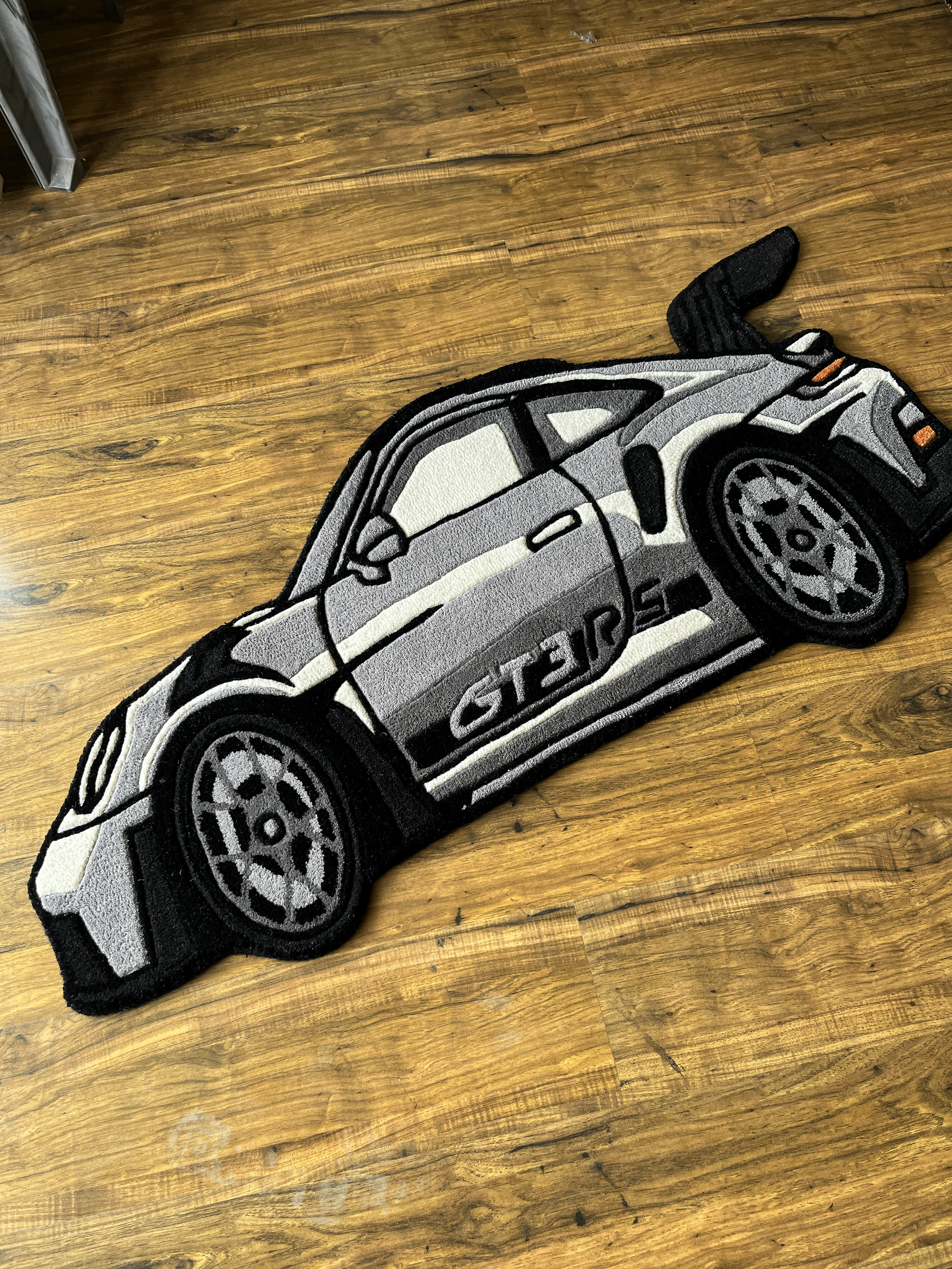 gt3 Car Hand Tufted Custom Rug