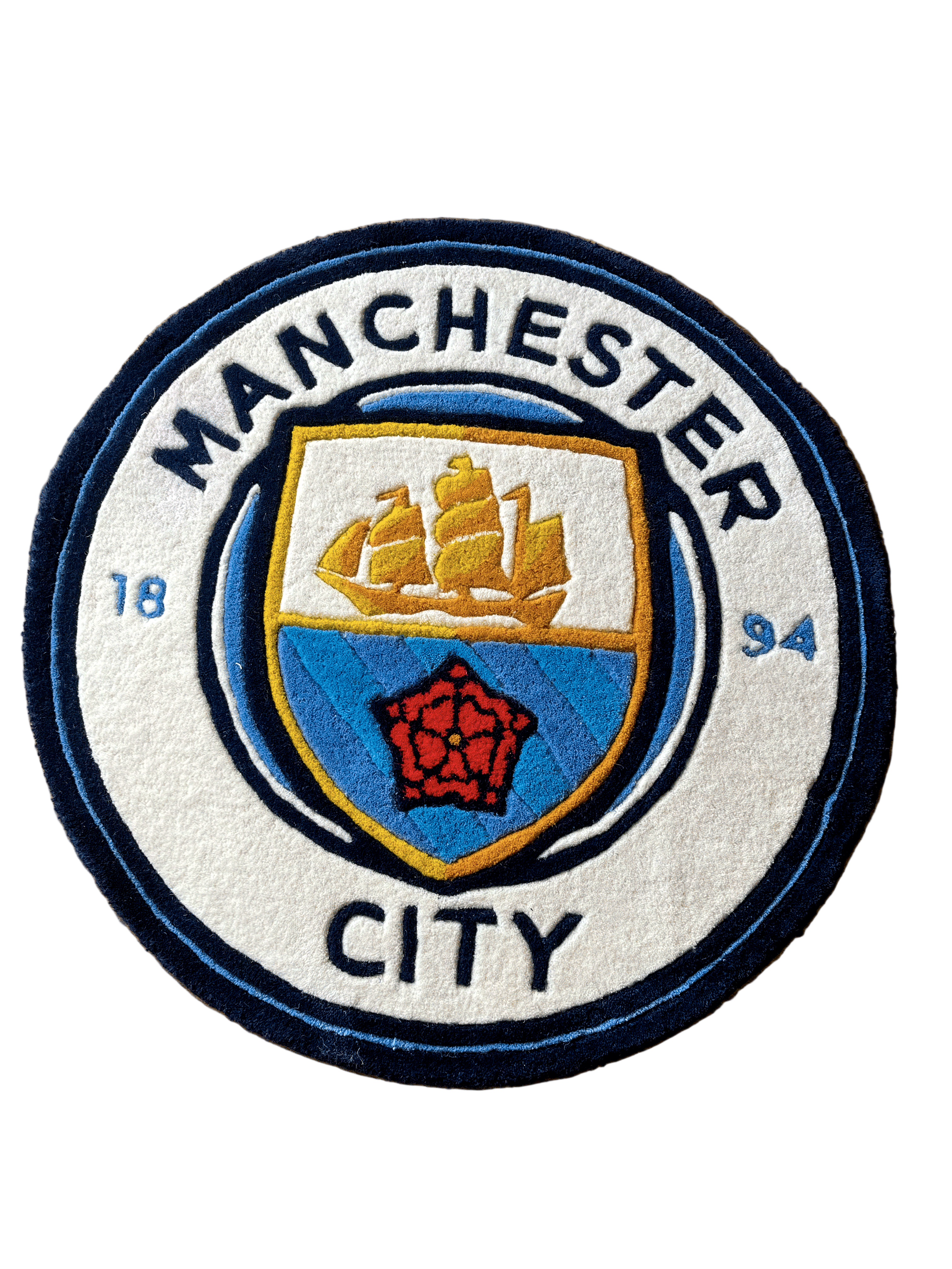 Man City fan Art Custom Rug