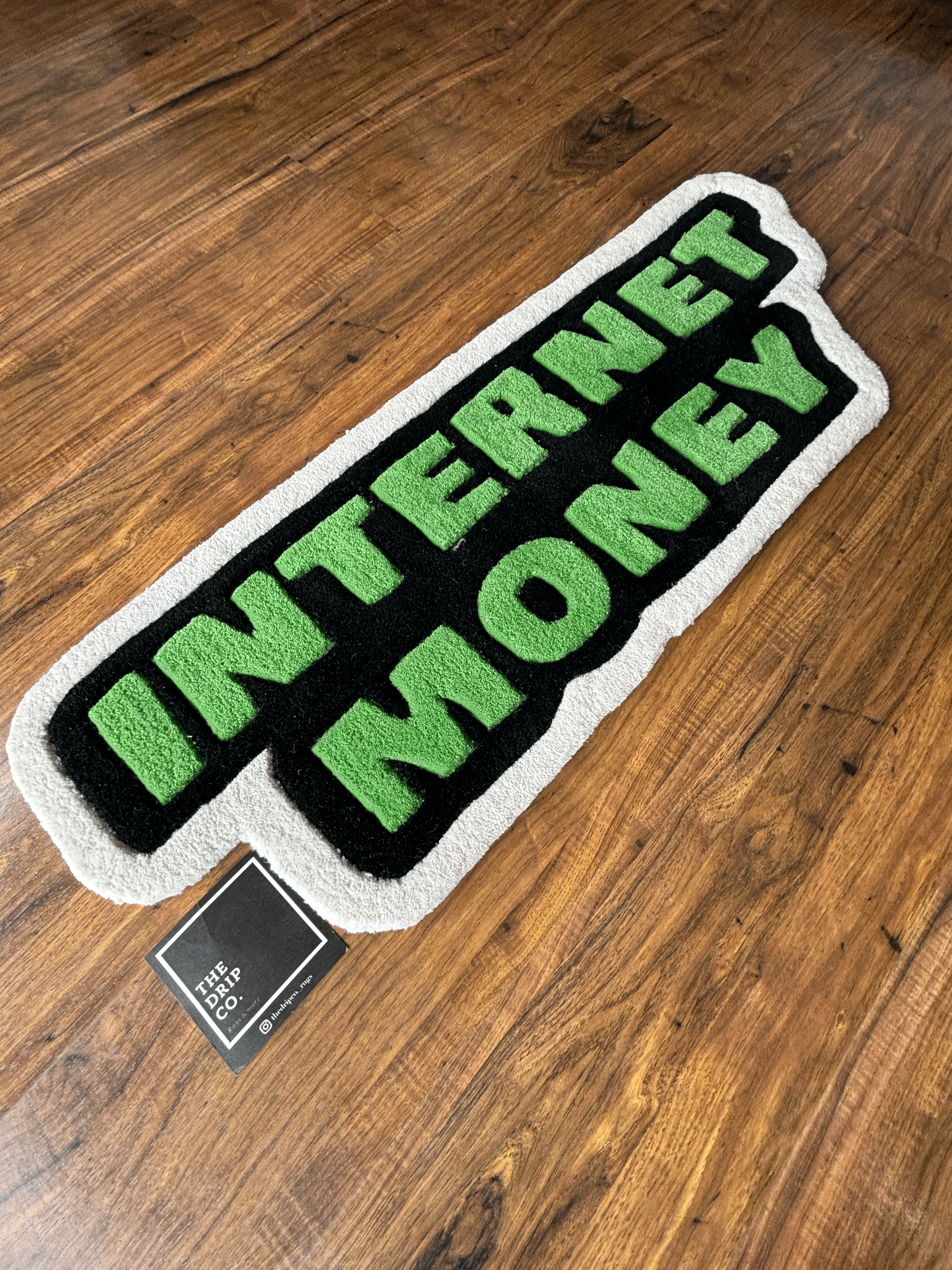 Internet Money Hand-Tufted Custom Rug