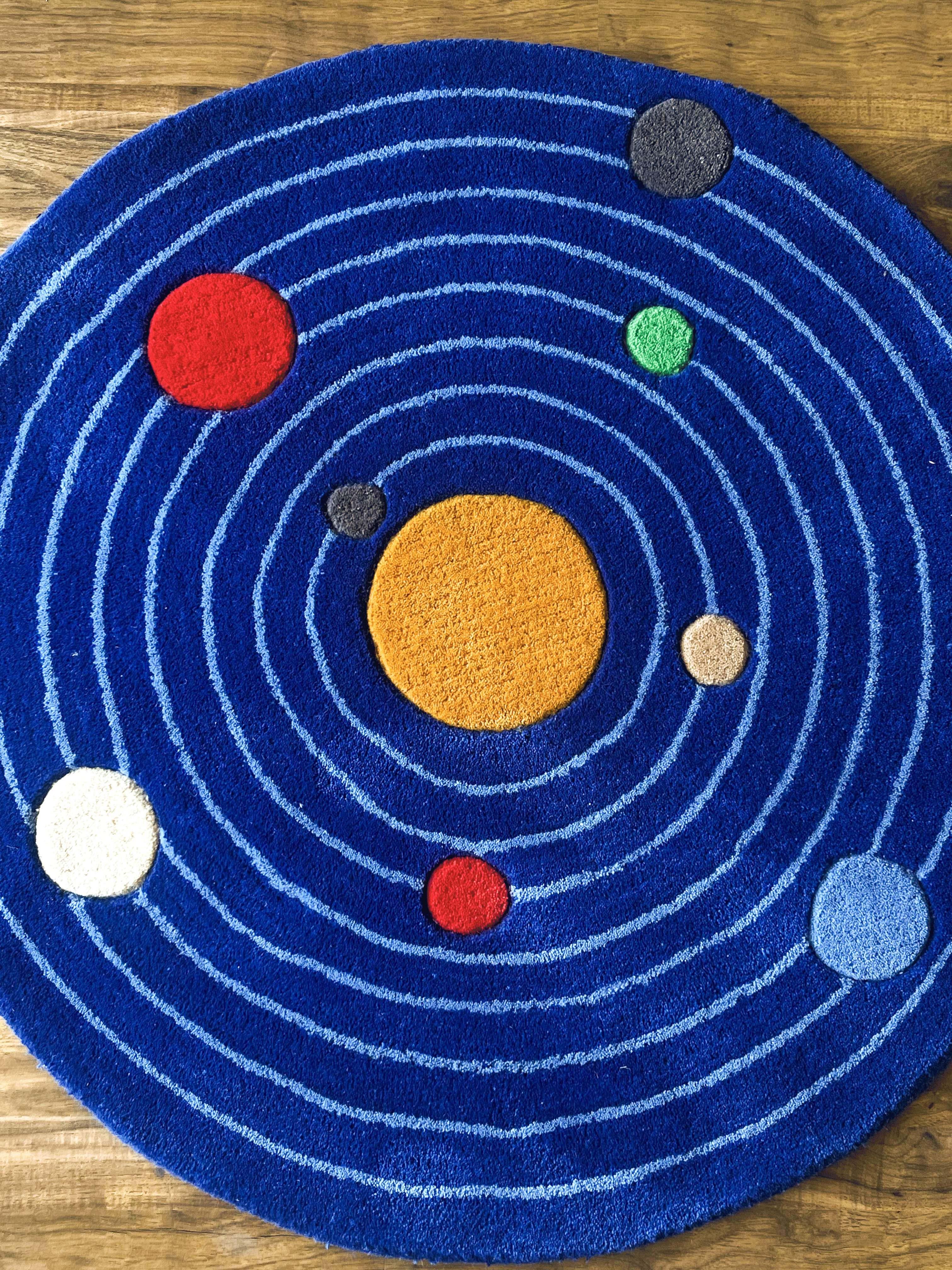 Solar System Hand Tufted Custom Rug by The Drip Co.