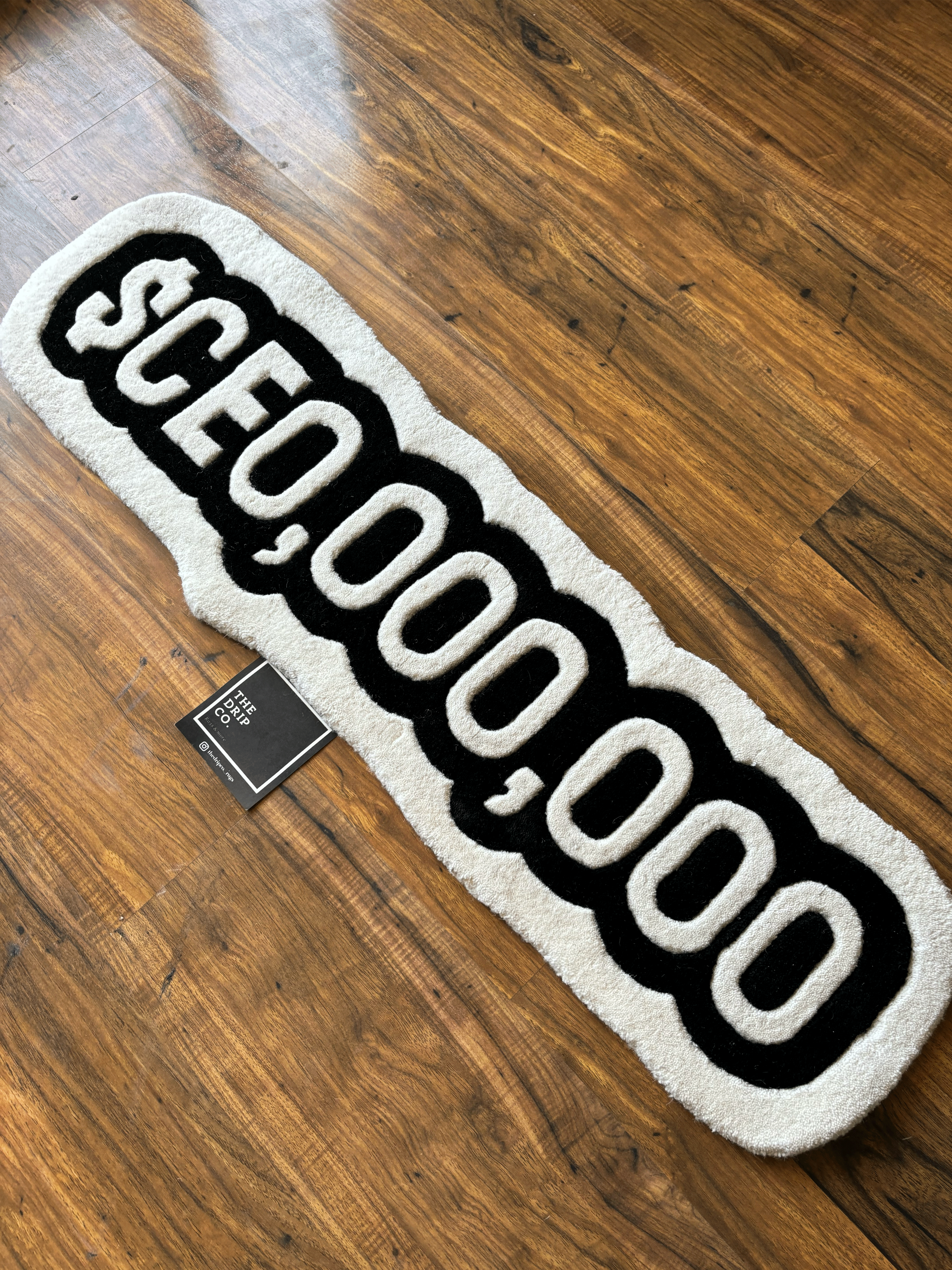 CEOOOOO Hand Tufted Custom Rug by The Drip Co.