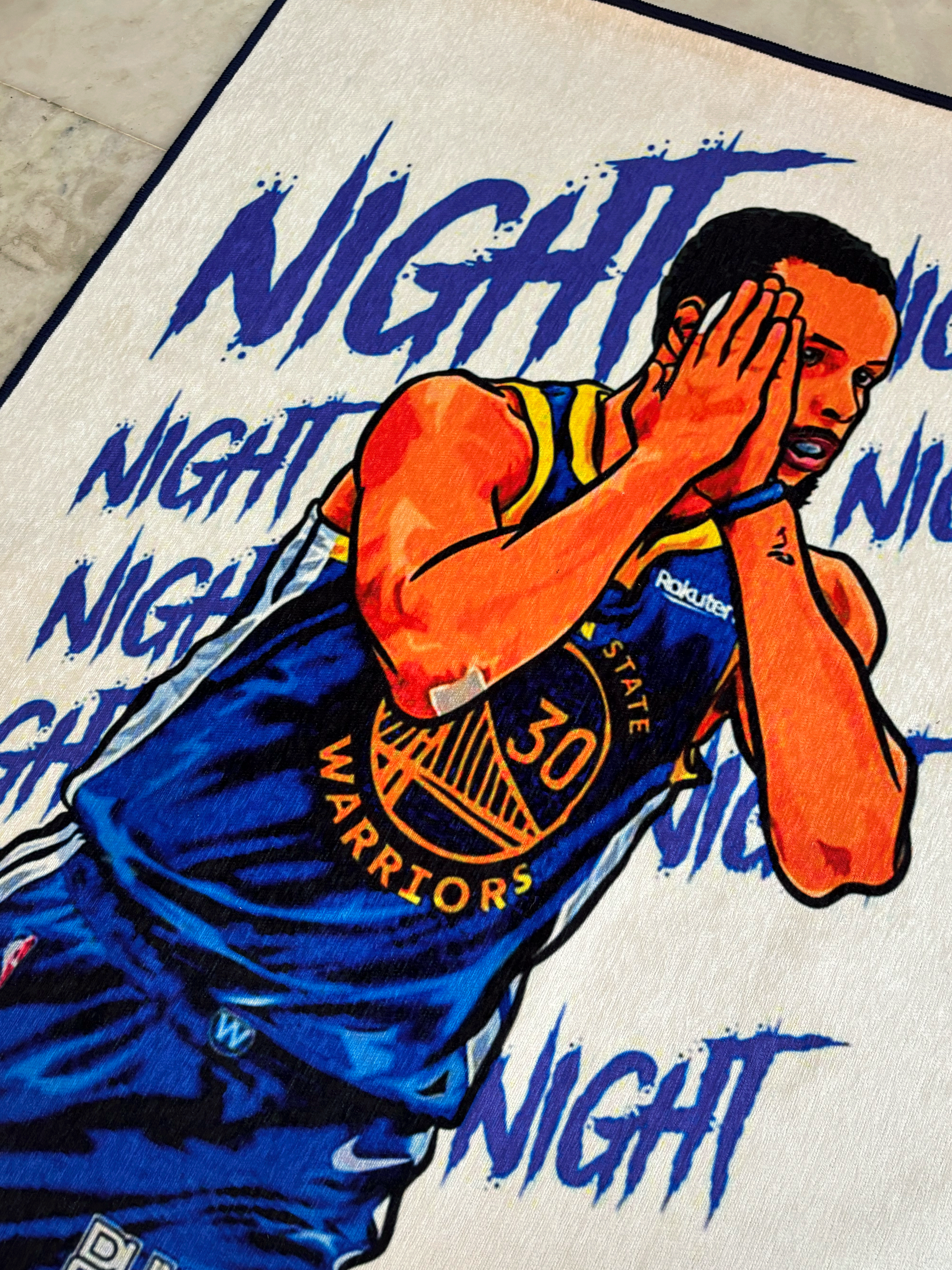 Stephen curry Washable Custom Rug