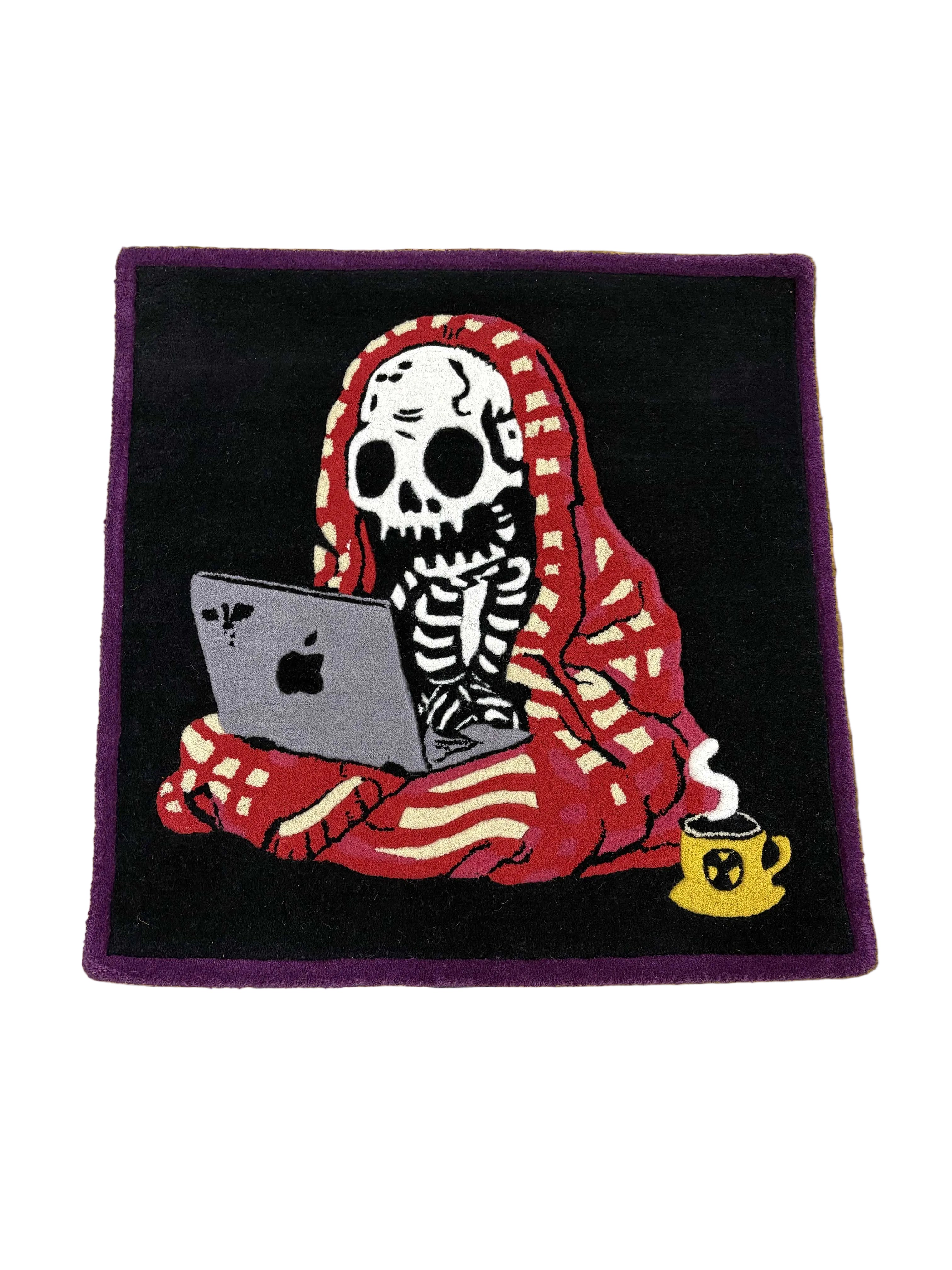 Skull working Hand Tufted Custom Rug