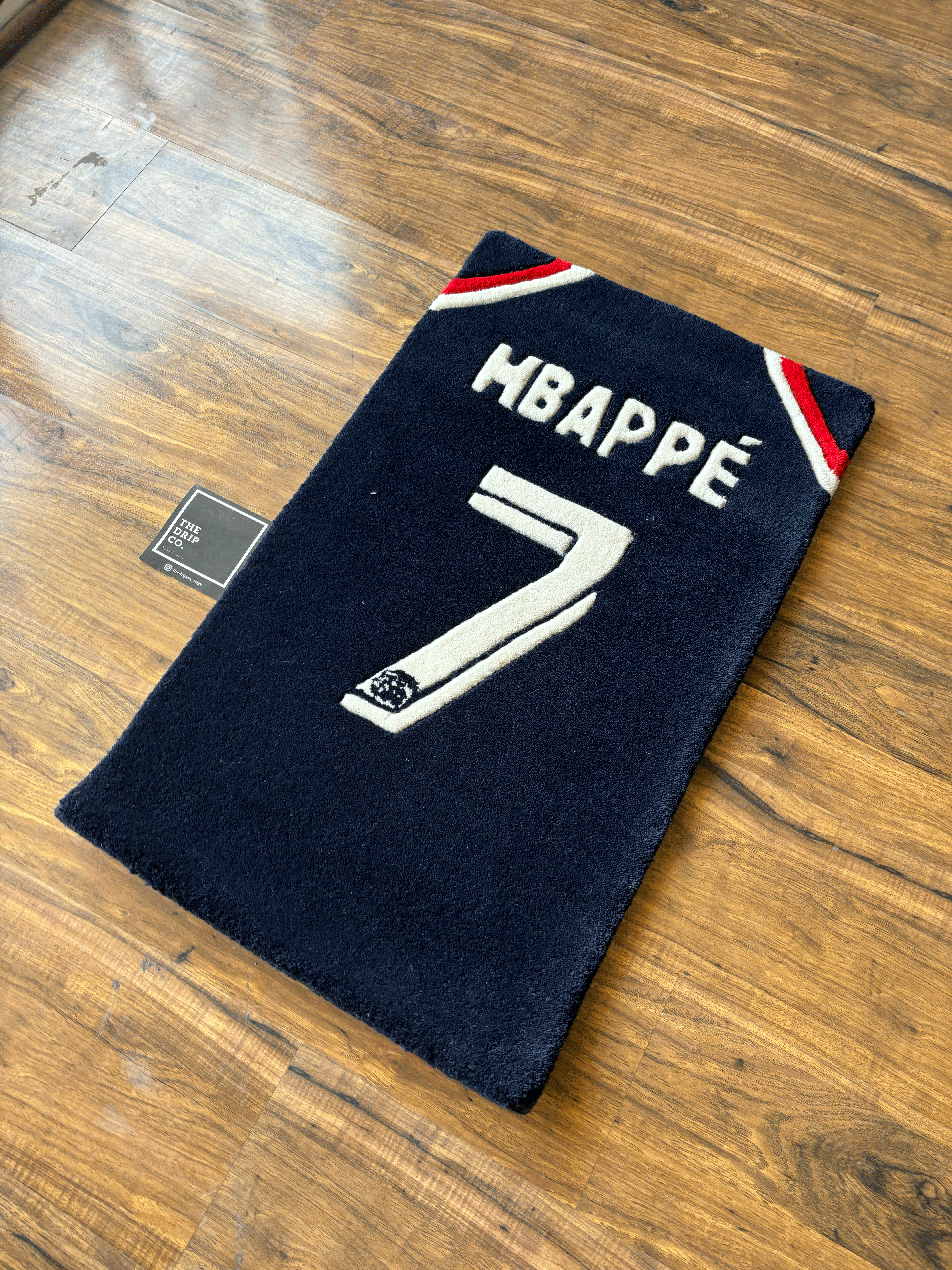 Mbappé PSG jersey Custom Rug