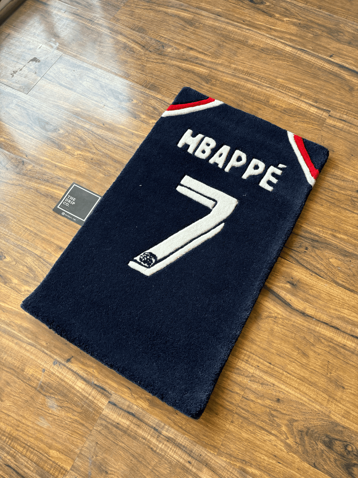 Mbappé PSG jersey Custom Rug