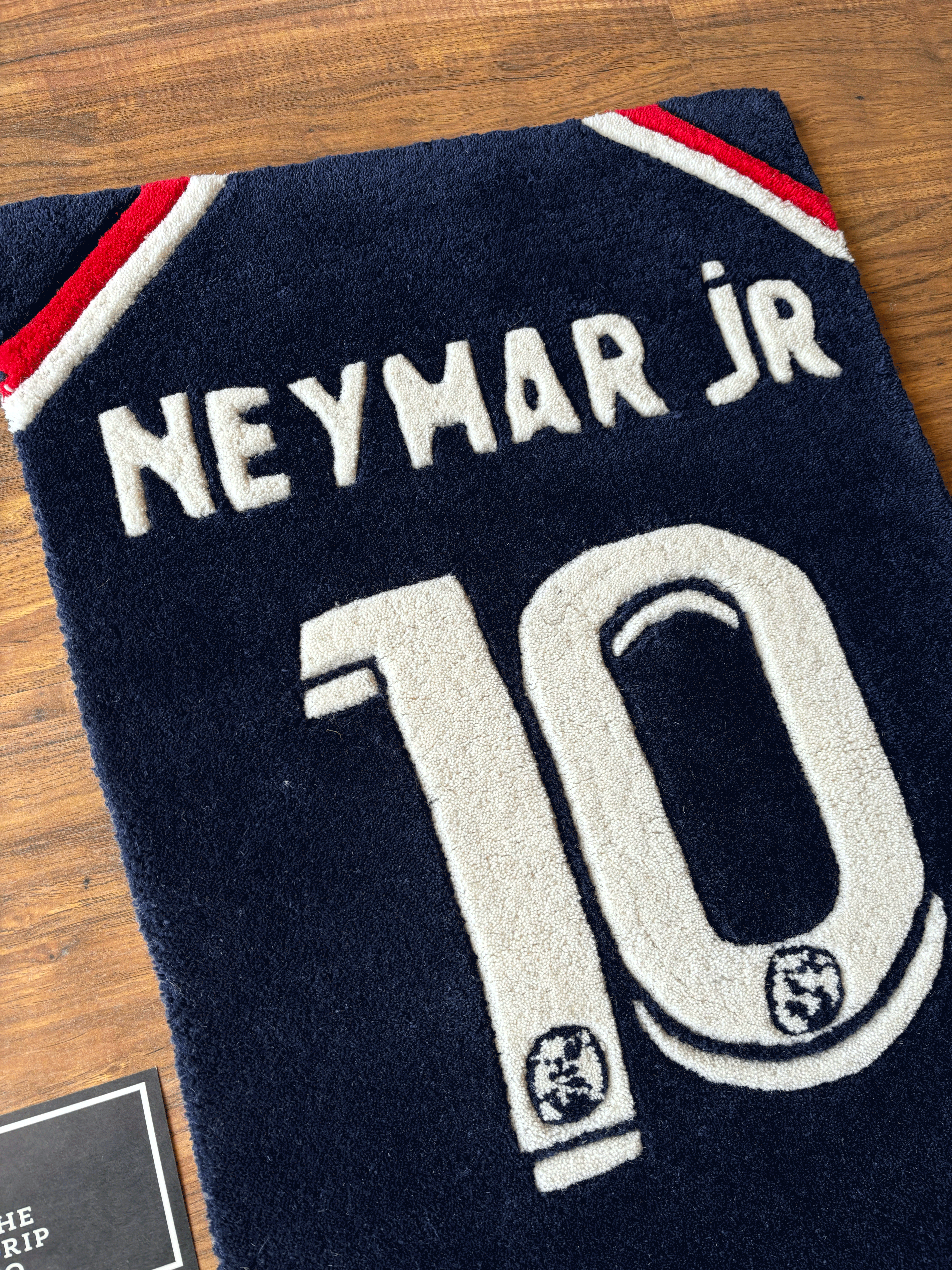 Neymar Jr PSG jersey Custom Rug