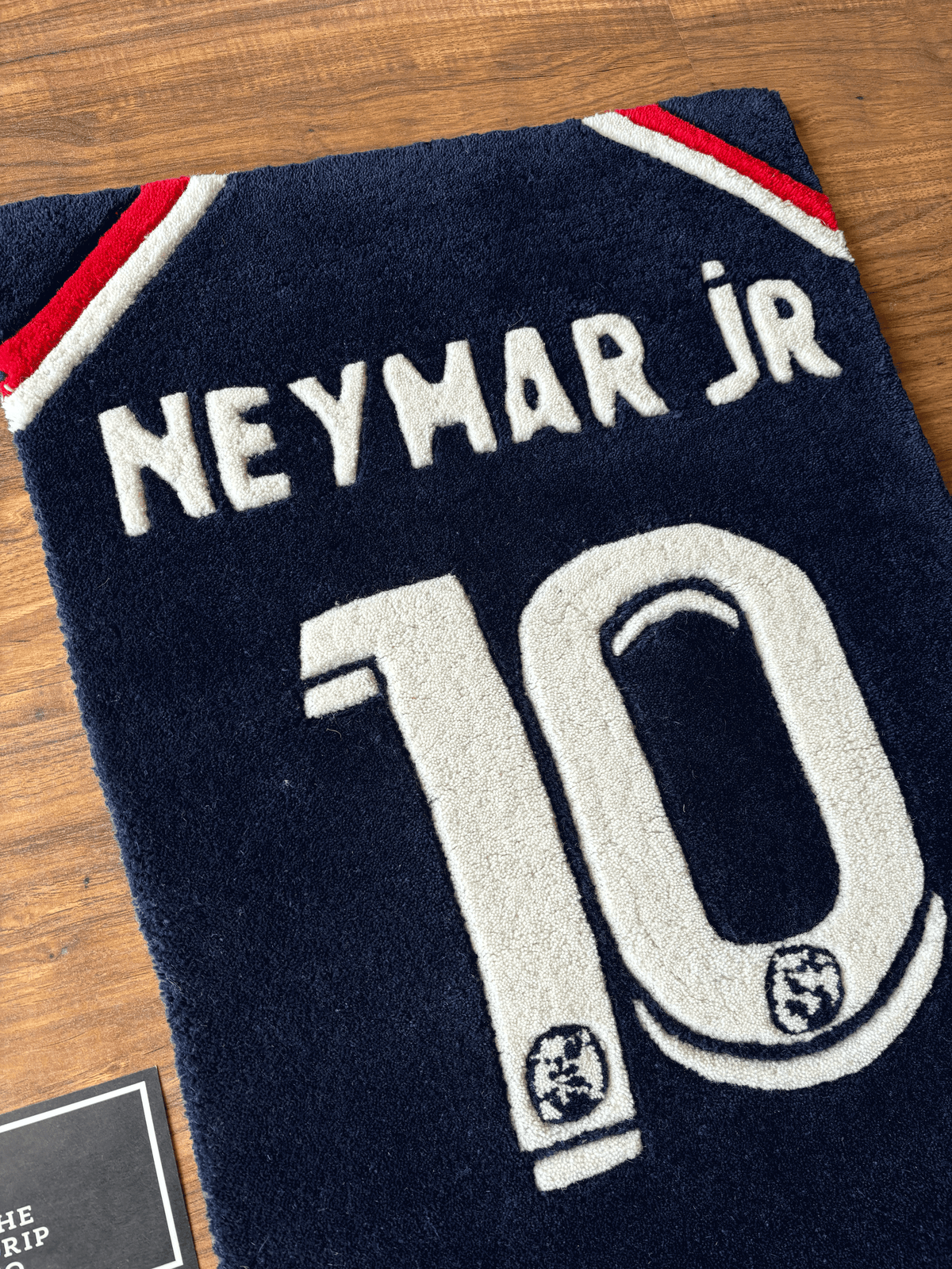 Neymar Jr PSG jersey Custom Rug