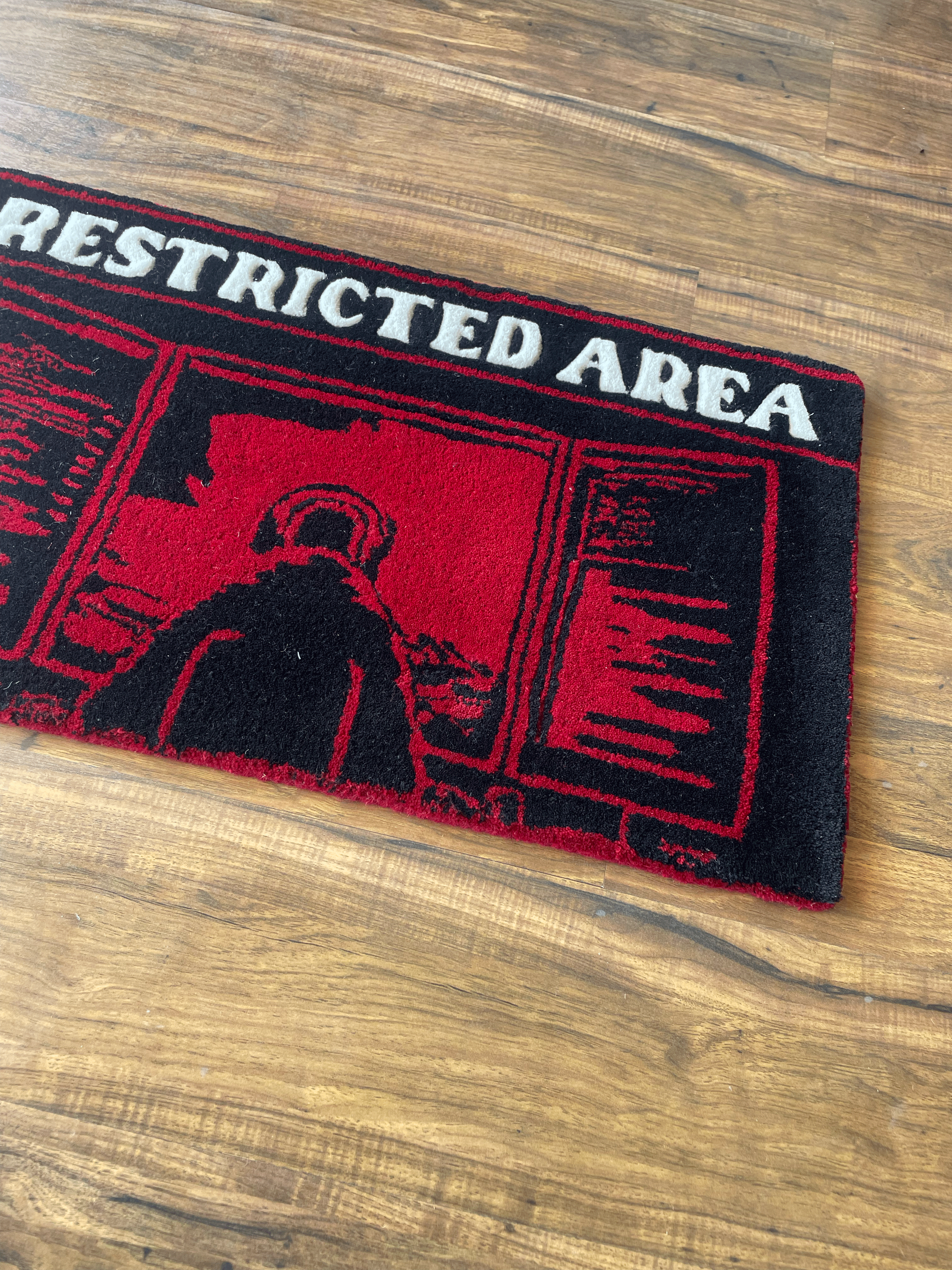 Restricted Area Custom Rug By The Drip Co.