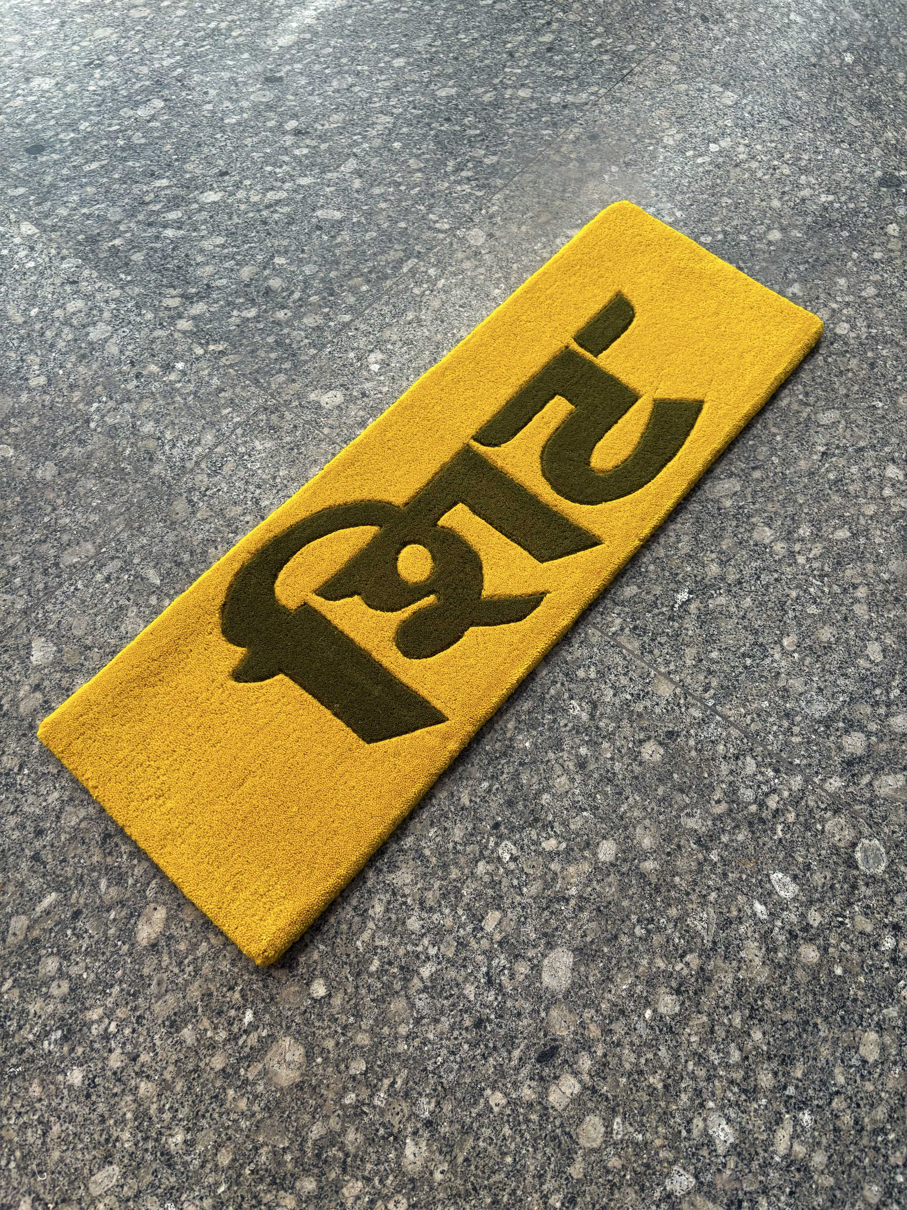 Hindi Shit Tufted Custom Rug