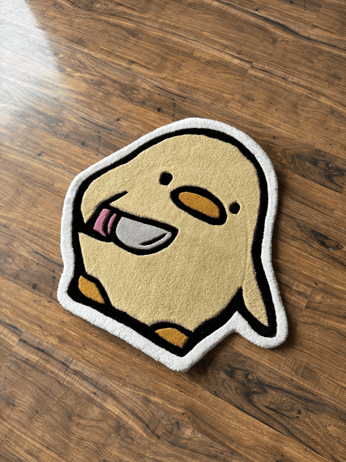 Cute Chicken Hand Tufted Custom Rug