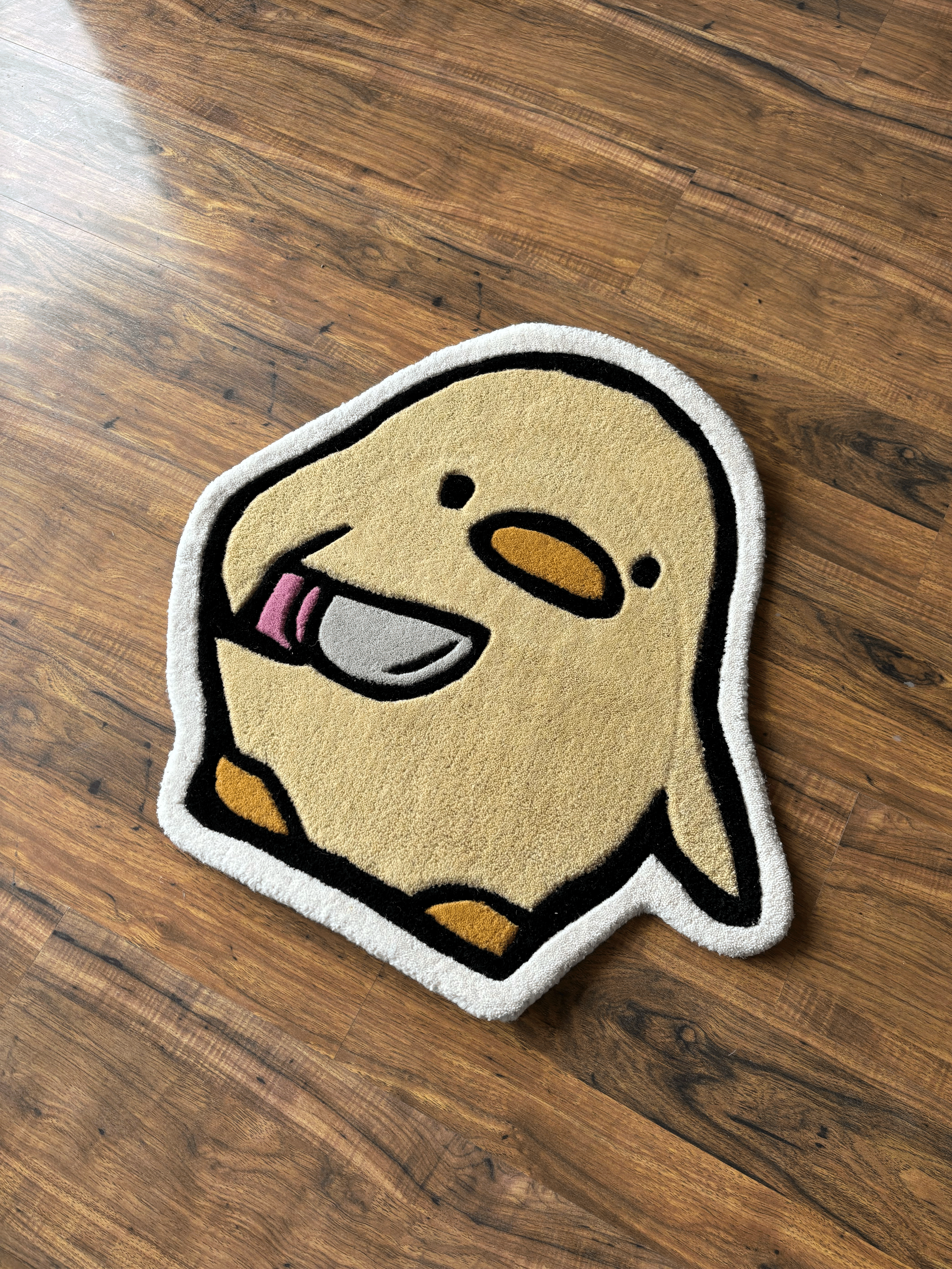 Cute Chicken Hand Tufted Custom Rug
