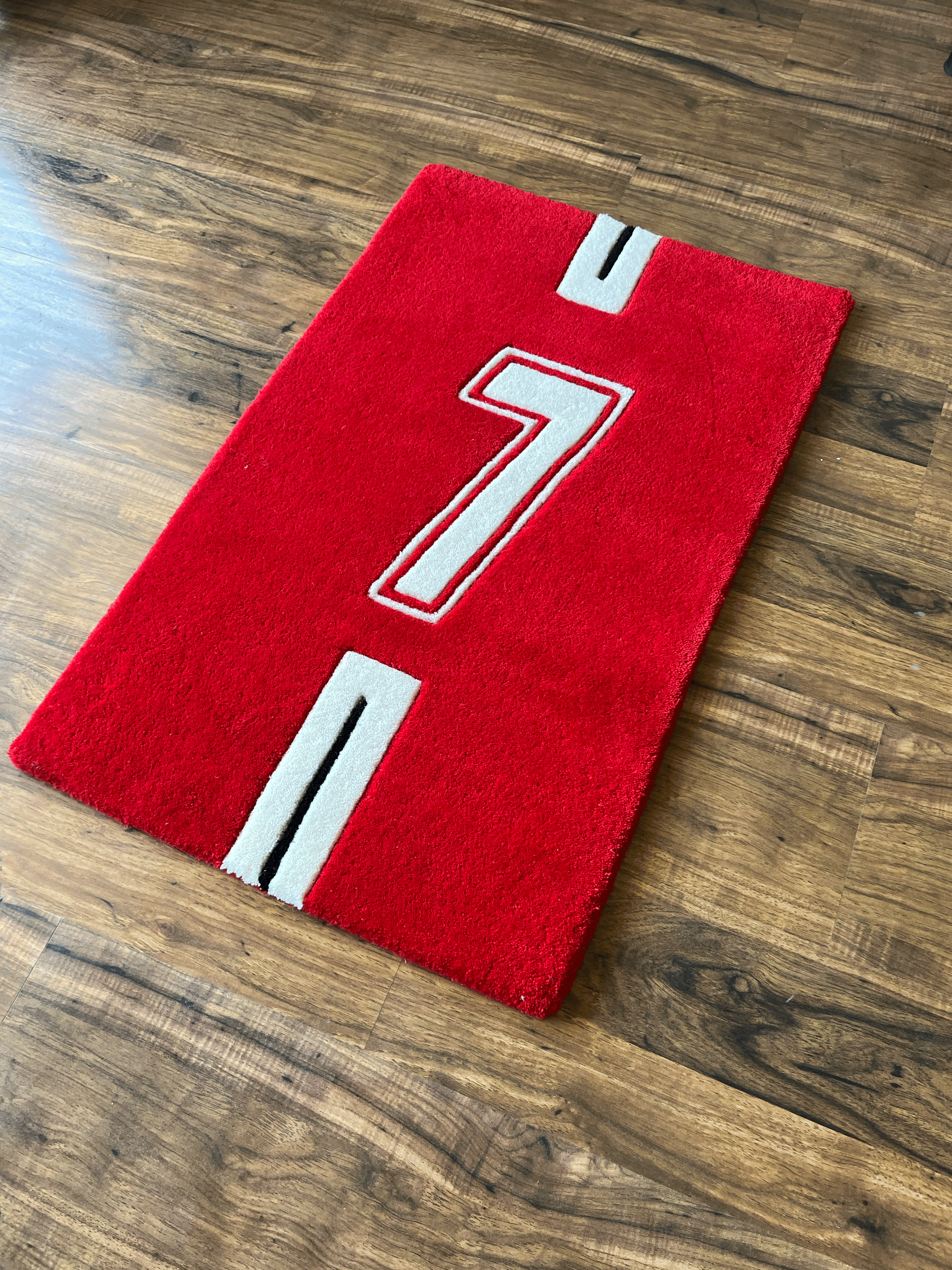 Cristiano Ronaldo Man U Jersey Custom Rug