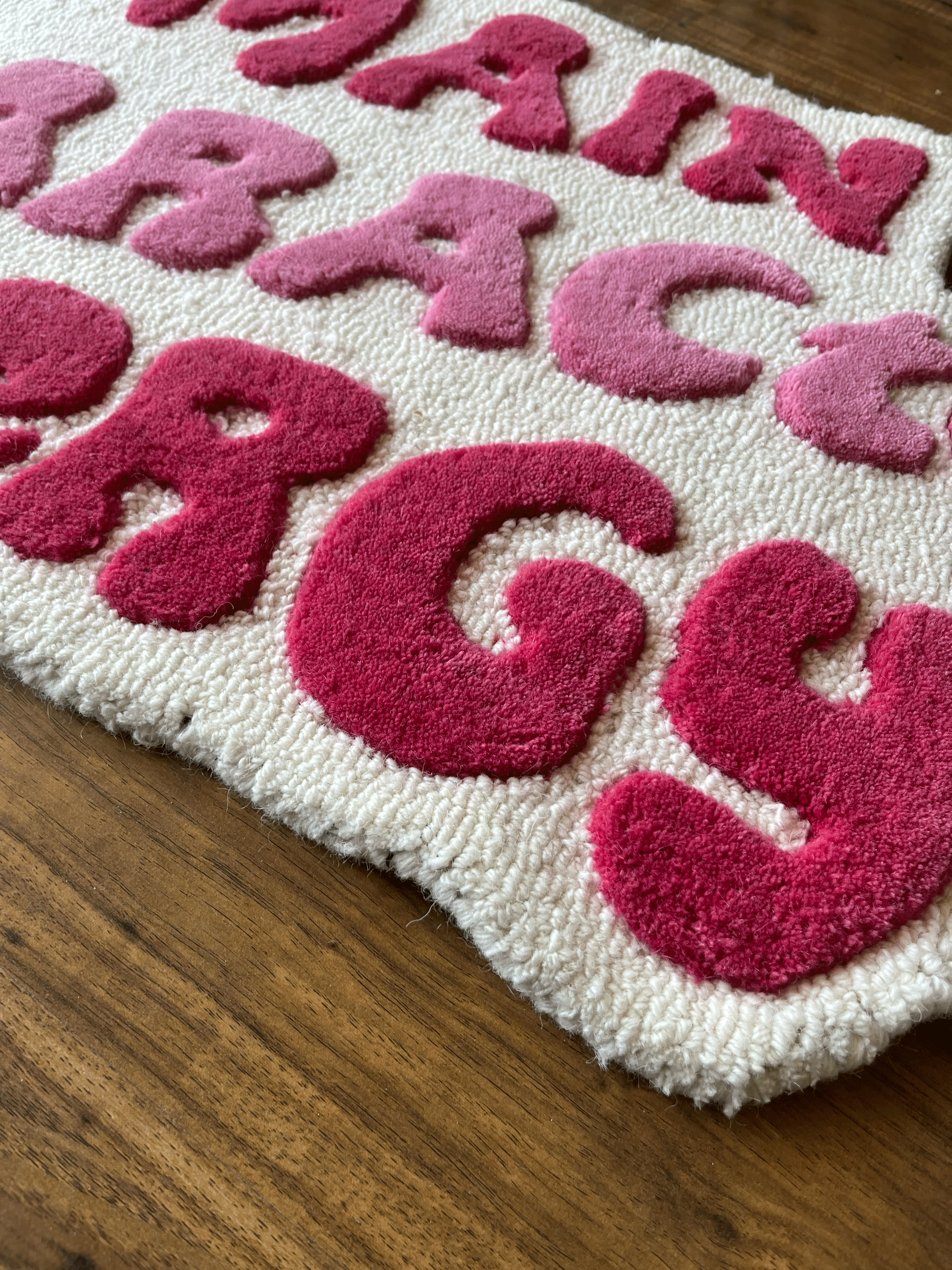 Main Character Energy Hand tufted Custom Rug