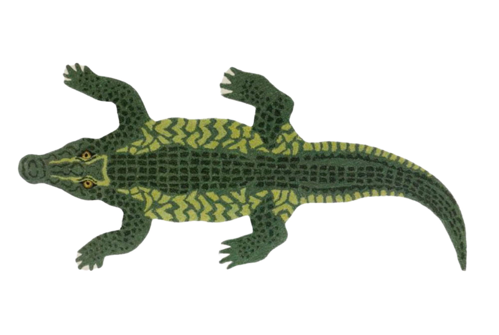 Crocodile flat Custom Rug