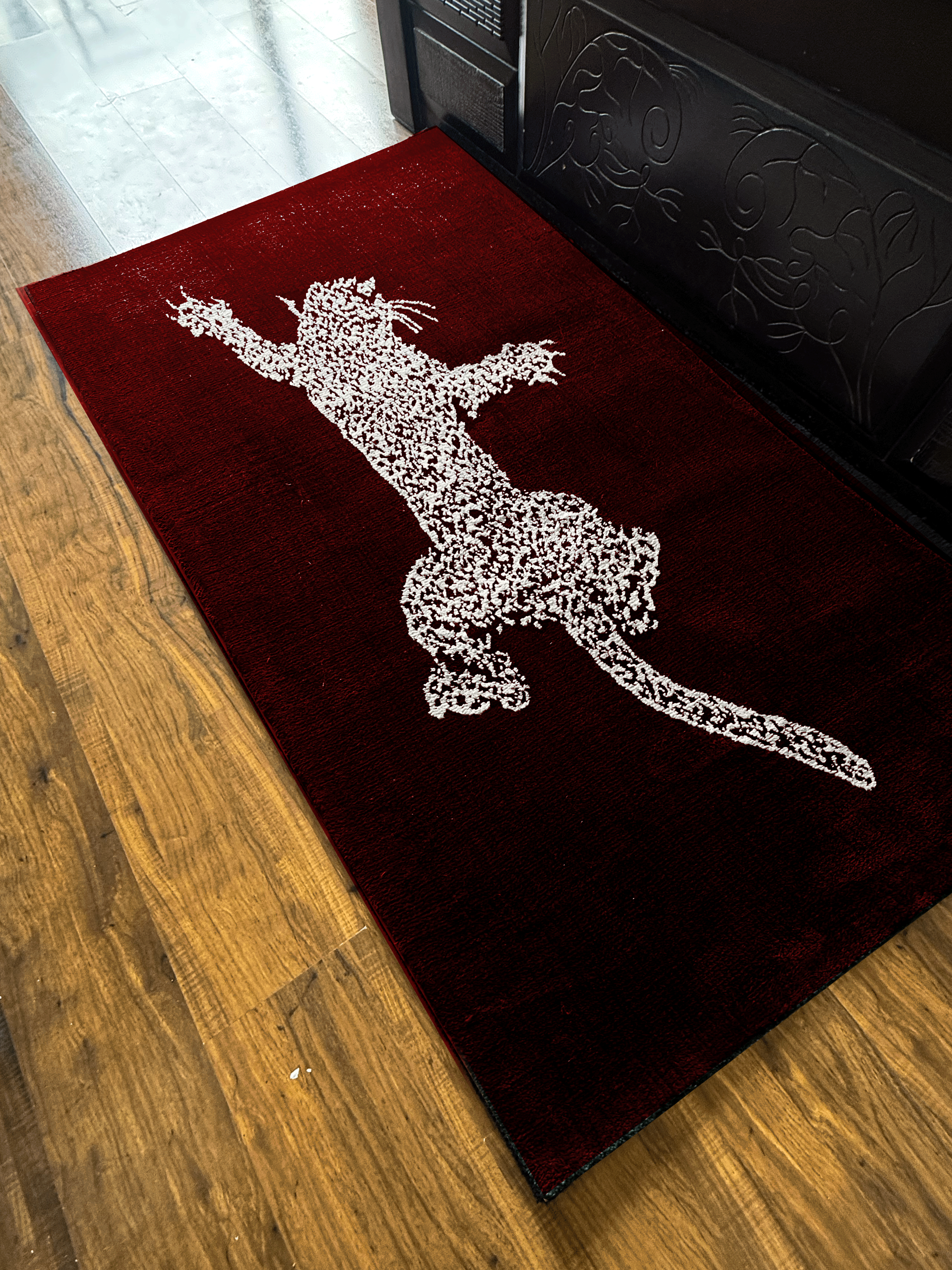 Tiger Machine Made Custom Rug