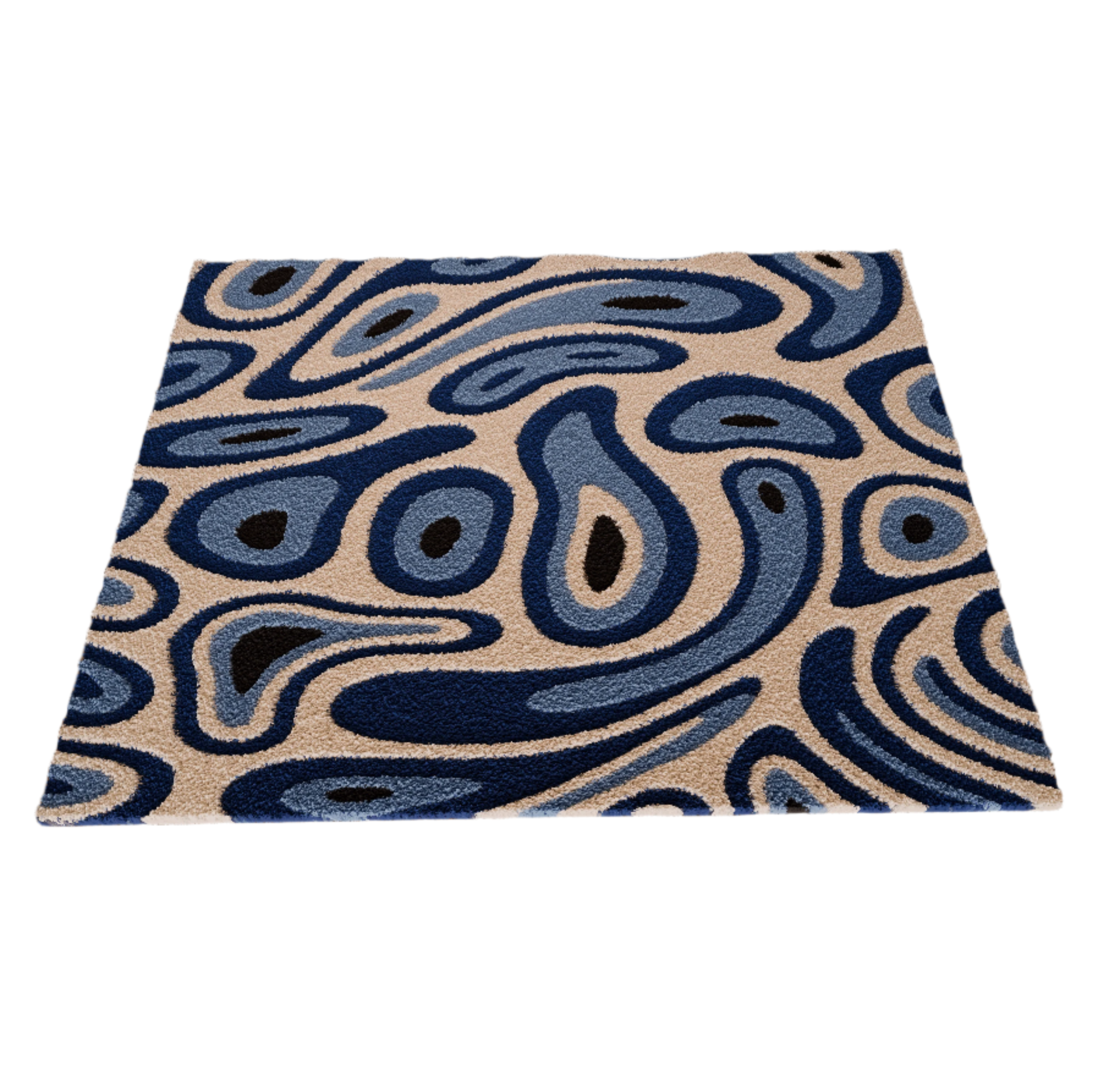 Evil Eye emotion Tufted Custom Rug