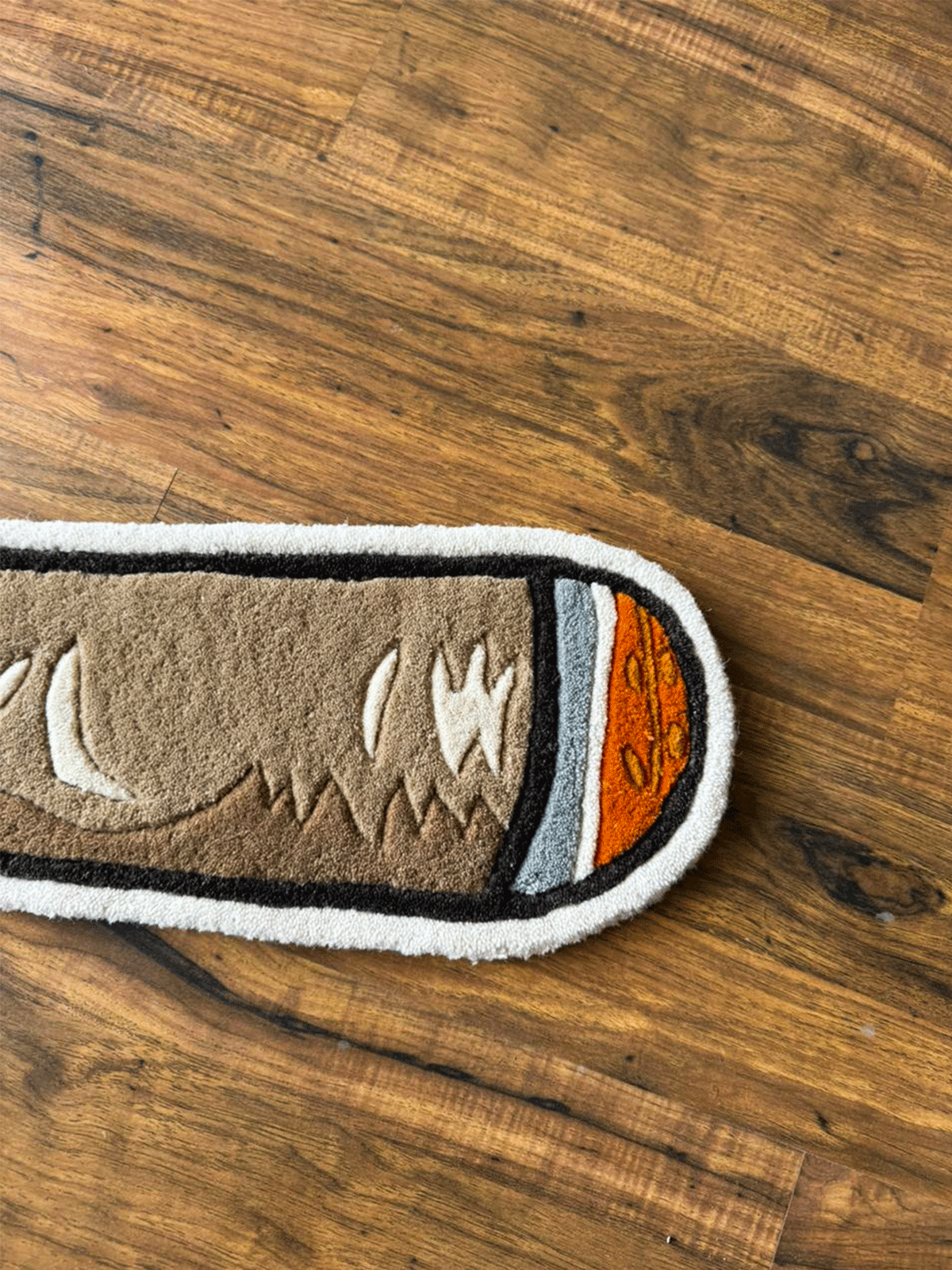 Rolled J Custom Rug