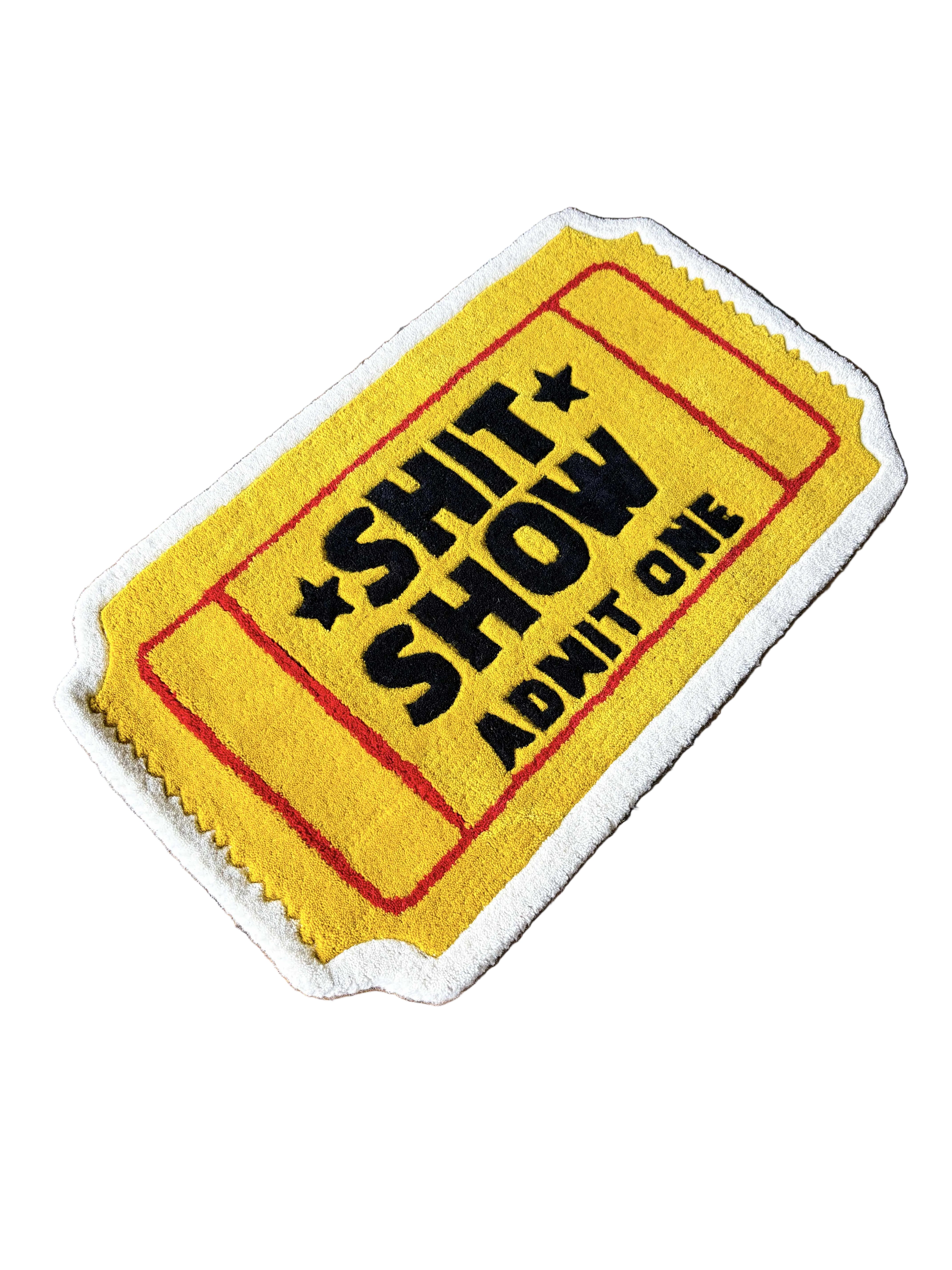 Shit Show hand tufted Custom Rug