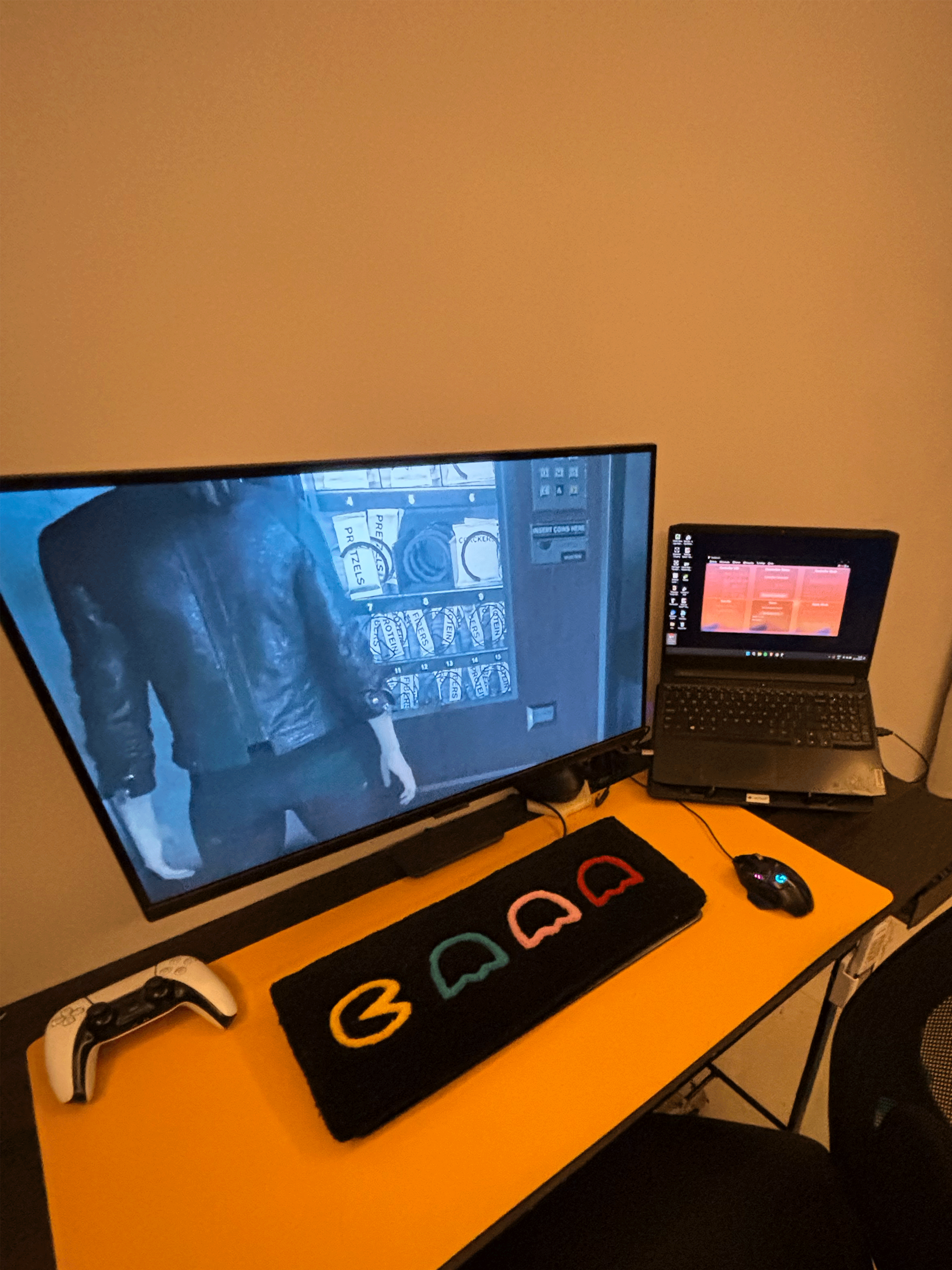 Pac-Man Keyboard Custom Rug