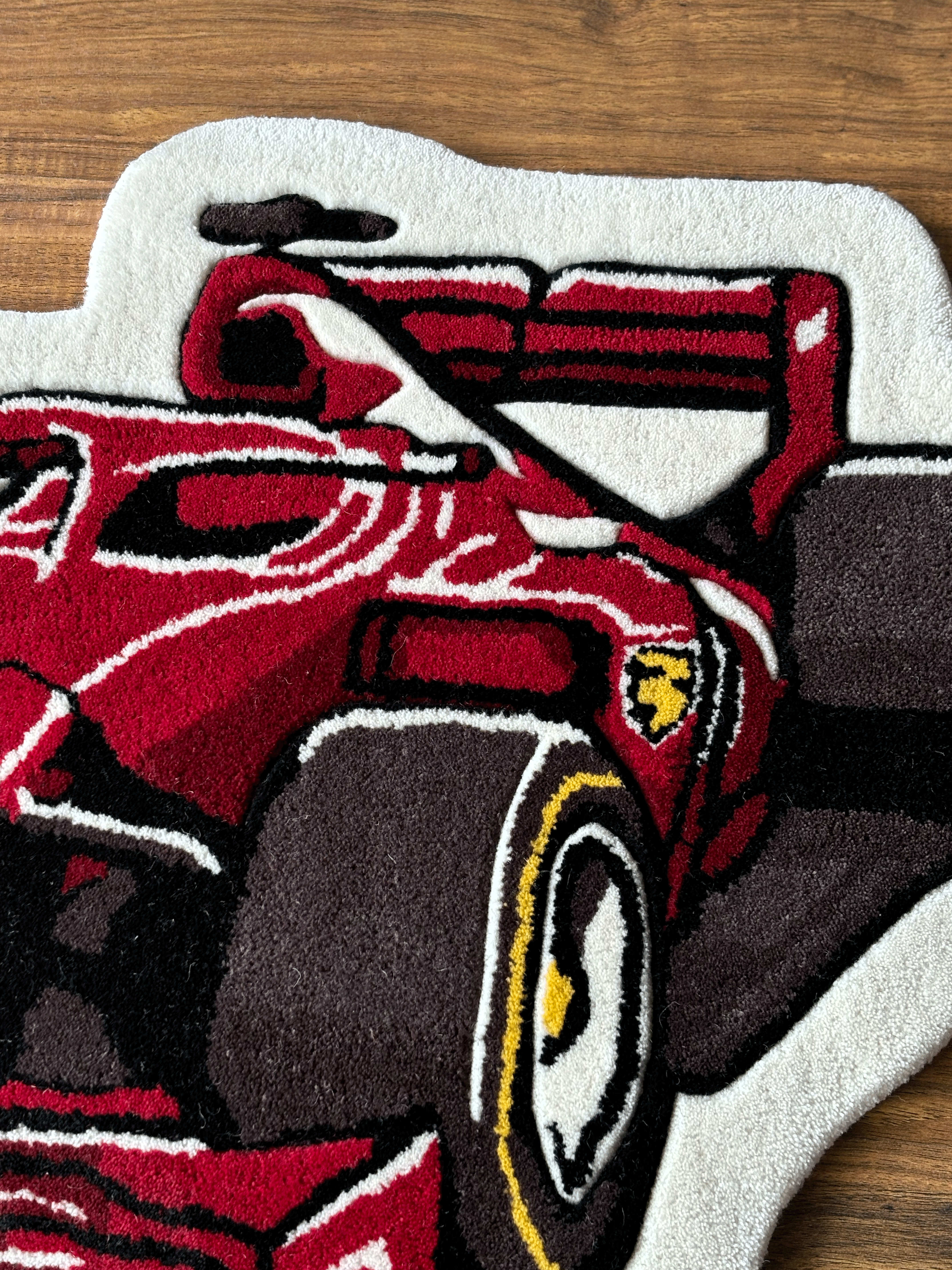 F1 Ferrari Custom Rug